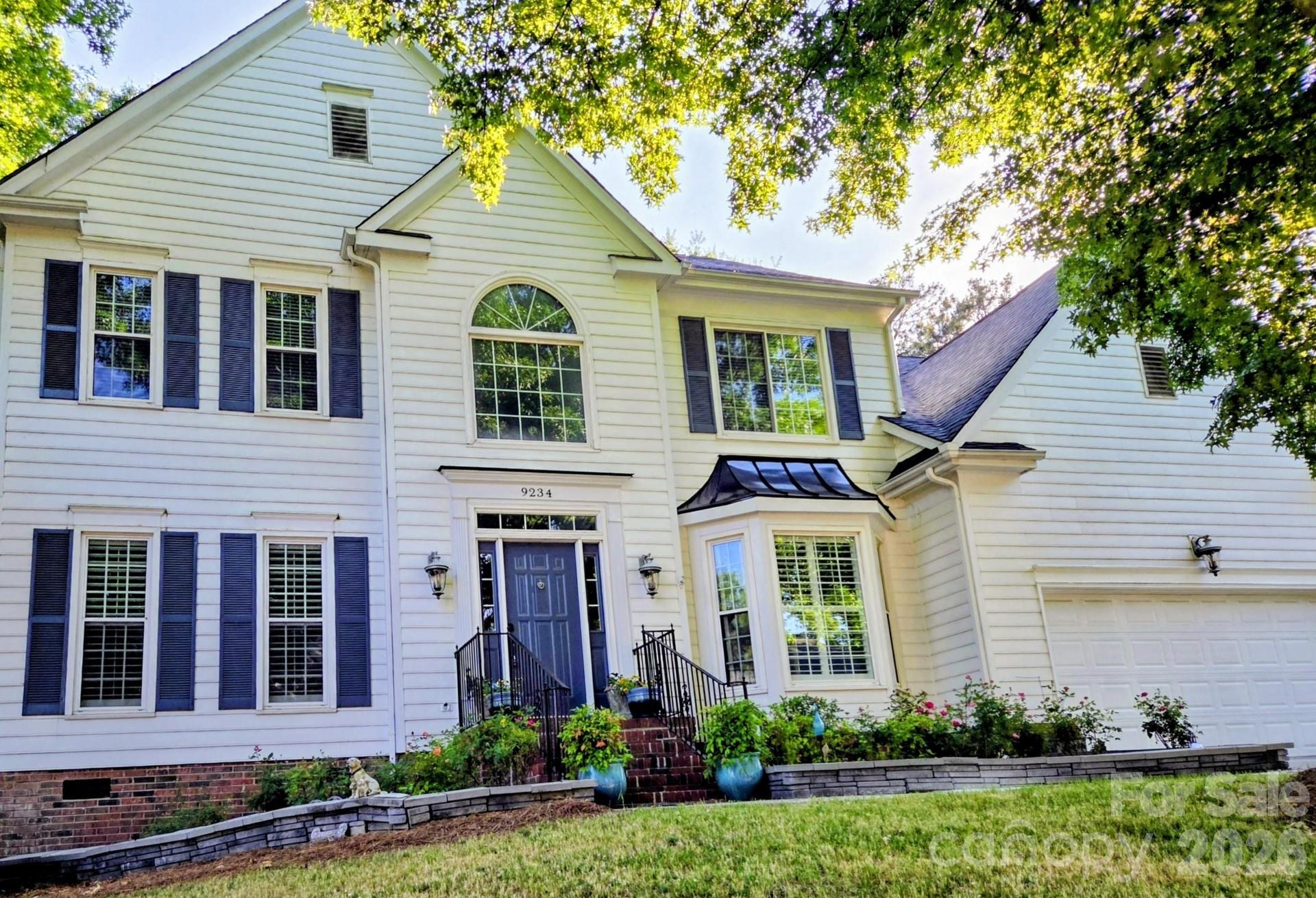 ****SELLERS OFFERING $5,000 TOWARDS CLOSING COSTS OR A MTG. BUYDOWN****
Upgrades Include New: Bosch Dishwasher, Moen Disposal, 50 Gallon Hot Water Heater, Expansion Tank, Pressure Reducing Valve, Long Neck Designer Faucet, 2 Faucets in the Primary Bath and Powder Room, etc. Most of the Interior has Fresh Paint. The Kitchen Cabinets have recently been Refurbished and the Soft Close Feature was added throughout. Enjoy White Quartz Countertops in the Kitchen, Center Island, Desk, and Primary Vanity. Other Features include SS Appliances, 9’ ceilings, Plantation Shutters, Large Crown Molding, Designer Lighting and Built In Cabinetry on Main. The Open Floorplan Features The Great Room with Plenty of Natural Light. This Room also Connects to a Screened Porch with 2 Ceiling Fans and Indoor Outdoor Carpet. There is also an Office on Main which could be used as a Playroom. There is an Oversized Garage for your " Toys ". A Main Selling Point is the Large Addition Upstairs which can be used as a 6th Bedroom/Workout Room/Playroom/Flex Room. Too Much to List. Please See the Build Sheet under the MLS Attachments for Upgrades. The Back Yard is Mostly Flat. The McAlpine Creek Walking Trails are about 2 Blocks away and goes on for miles. Top Rated Schools and Ballantyne Ridge is the New High School for this Listing. Possible Owner Financing with 400k – 500k down. Contingencies will also be considered.