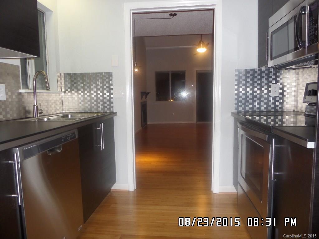 2 Bed 2 bath with a spiral staircase and loft. New Bamboo floors, New Kitchen with New Stainless Appliances and Stainless Backsplash. Relax on the covered rear deck with views of pond & pool from this 2nd floor unit; Updated ceiling Fans and lighting. Dual Master floor plan perfect for roommates. Unit has storage room+shared building storage,  Walk to Quail Corners Center, Restaurants, Fitness Center and Specialty Shops.  Live within Minutes of LYNX-Blue Line, 485/I-77 & SouthPark Mall