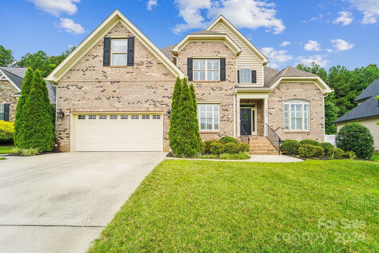 This gorgeous home in Seven Oaks features abundant upgrades and is highlighted by its light-filled open floor plan.As soon as you enter the home, you will be wowed by the site finished hardwood floors throughout the main living areas.There is a home office, spacious chef’s kitchen with custom cabinets, subway tile, granite countertops, stainless appliances,wine refrigerator & breakfast area.Large great room with gas logs. Main floor primary bedroom boasts a tray ceiling, two walk-in closets & ensuite with double vanities, garden tub, & separate shower.Laundry room & additional guest suite with full bathroom are also on main.Upstairs you’ll find an office, two additional bedrooms, full bath & a bonus room. Outside you’ll find a beautifully landscaped yard, deck with retractable Sunsetter awning & a private wooded backyard. Additional upgrades include custom plantation shutters & window treatments.Close to I-77, shopping, restaurants, and minutes to downtown Rock Hill & uptown Charlotte.