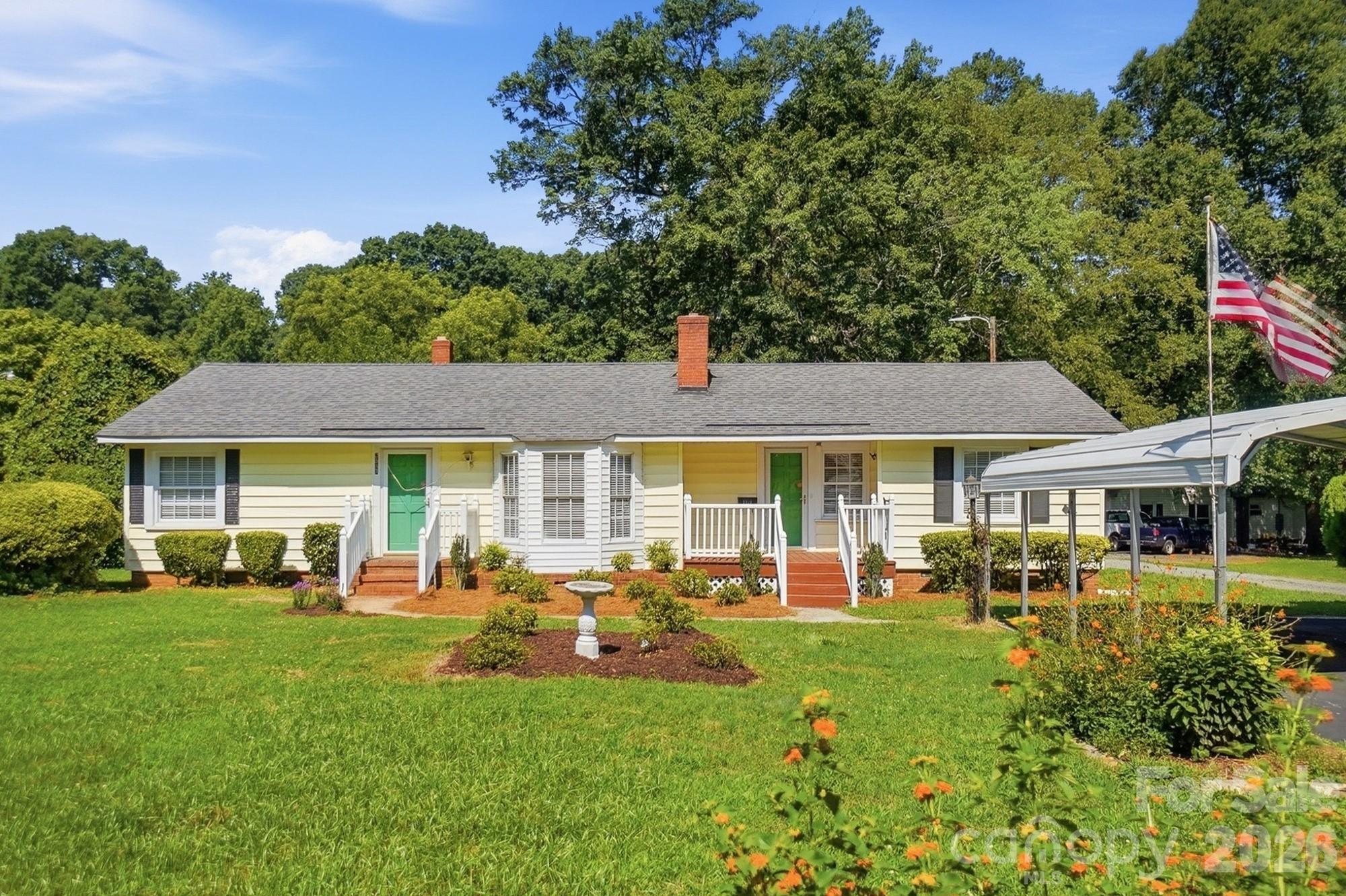 Welcome home to this charming 3-bedroom, 2-bathroom ranch nestled on over a half-acre in a well-established Charlotte community. Offering a perfect blend of tranquility and urban convenience, you are just minutes away from Uptown dining, premier shopping, sporting events, and the Ribbon Walk Nature Preserve. Commuting is effortless with quick access to both I-85 and I-77. The expansive back yard can be your own private oasis, offering ample space for gardening, outdoor entertaining, or recreation. Sold as-is, this property presents an incredible opportunity to bring your unique vision to life and build instant equity. Don't miss this opportunity to make this hidden gem your own!