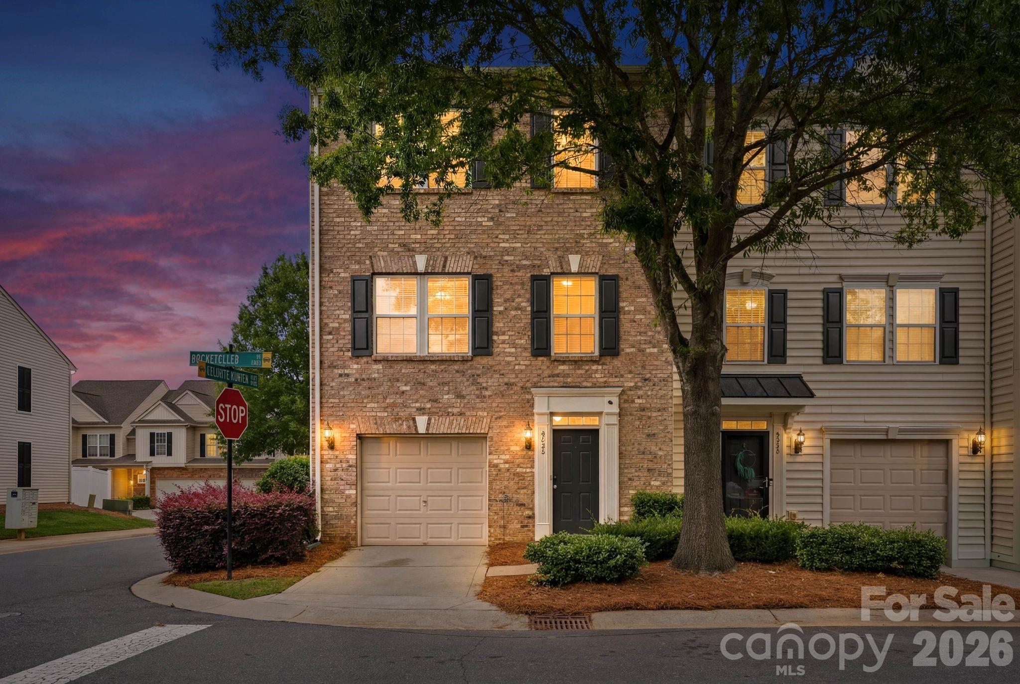 Stunning 3 bed/2.5 bath end-unit townhome in the gated, highly sought-after Park South Station community, where refined living meets exceptional convenience in the heart of SouthPark! Ideally positioned just moments from Charlotte’s premier dining, shopping, breweries and entertainment, this residence also enjoys immediate access to Park Road Park and the Greenway, offering a seamless balance of urban vibrancy and outdoor retreat. Residents benefit from an impressive collection of amenities, including a fitness center, clubhouse, resort-style lap pool, dog park, playground and a dynamic calendar of social community events.

Inside, the home is defined by its light-filled interiors and thoughtfully designed layout, enhanced by its desirable end-unit positioning. The interior has been freshly painted and flows effortlessly, offering an expansive, open-concept design ideal for both everyday living and sophisticated entertaining. A standout feature is the lower-level flex space, currently curated as a fully equipped private fitness studio — an exceptional and turnkey offering, with equipment available to convey for a truly elevated lifestyle experience.

The gourmet kitchen serves as the centerpiece of the home, featuring stainless steel appliances, abundant cabinetry, generous counter space, a spacious pantry and an inviting peninsula for casual dining. This space transitions seamlessly into the dining area and living room, while an additional office area with built-in cabinetry offers the ideal space for those who work from home.

Upstairs, the primary suite is a serene retreat, freshly painted and boasting a spa-inspired en-suite bath and a well-appointed walk-in closet. Secondary bedrooms are generously proportioned and share a beautifully maintained full bath.

Outdoor living is equally compelling, with a fully fenced backyard offering privacy and space for entertaining, pets, or quiet relaxation. Recent updates, including a new furnace (2025), HVAC system (2026), fresh interior paint, a reseeded yard and newly constructed deck (being done now by HOA!), ensure a truly move-in-ready and turnkey experience.

A rare offering that effortlessly combines location, lifestyle and elevated design, this is townhome living at its finest!