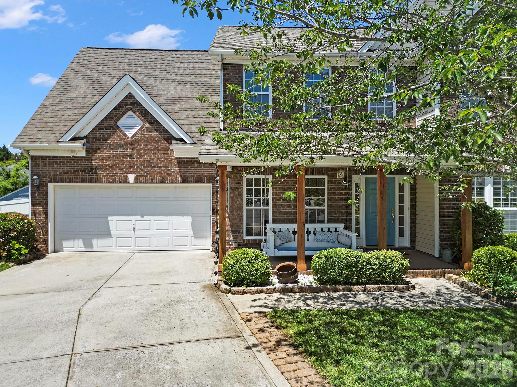 Discover this beautifully upgraded home, perfectly situated on a private cul-de-sac lot. Designed for both style & function, this residence boasts modern finishes & thoughtful updates throughout, creating a truly move-in-ready retreat. The open-concept floor plan is flooded with natural light & features a spacious living area, an upgraded kitchen w/ ample cabinetry & counter space, granite countertops, & stainless steel appliances, plus upgraded flooring & fresh paint. The primary suite offers a luxurious escape w/ a spa-like bathroom & generous closet space. 3 additional bedrooms and bonus room can be found on the upper level and dedicated office on main level. Step outside to enjoy your private backyard oasis—ideal for entertaining, relaxing, or simply enjoying the peaceful surroundings. Located just minutes from shopping, dining, & top-rated schools, this home offers the perfect blend of it all.
