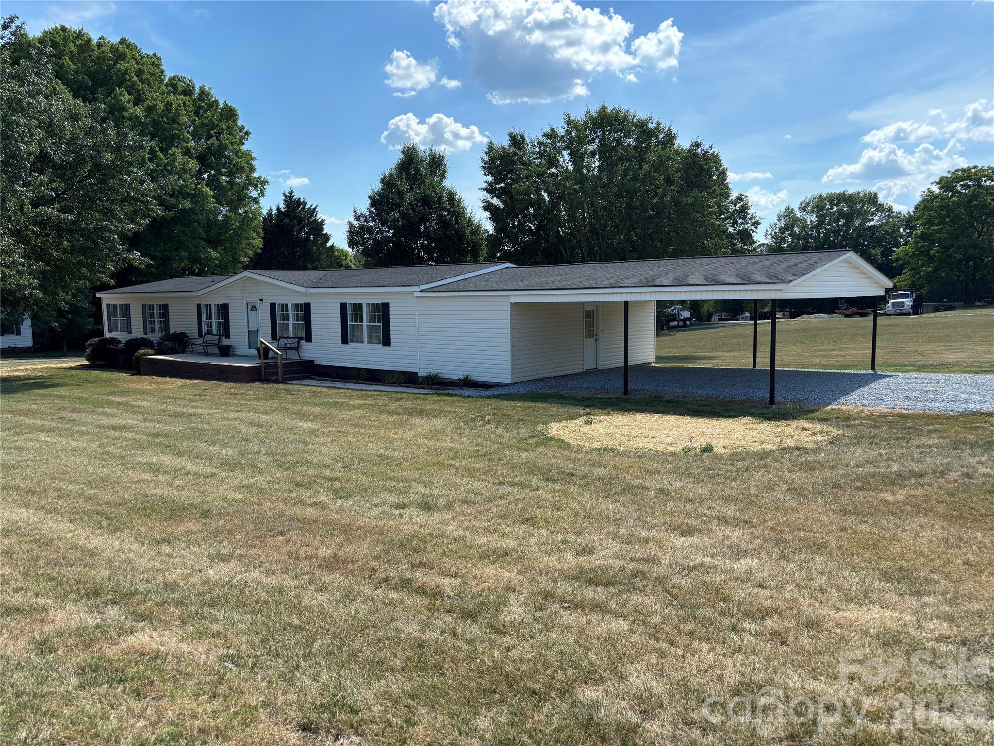 Check out this stunning home with five bedrooms, three bathrooms, and a level lot located in the Town of Taylorsville. This beautiful home has had many updates which include a new roof in 2018, a new HVAC heat pump system in 2024, recently updated bathrooms, new vinyl plank flooring throughout, and a recently fully remodeled kitchen with new countertops, new cabinets, and new kitchen equipment. This home features sheet rock walls and an open floor plan with a large family room for entertaining all your quests. A two-car oversized carport with a large storage room. A rear porch and a rear deck for all your outdoor entertaining. Not another one on the market and this home will not last long.