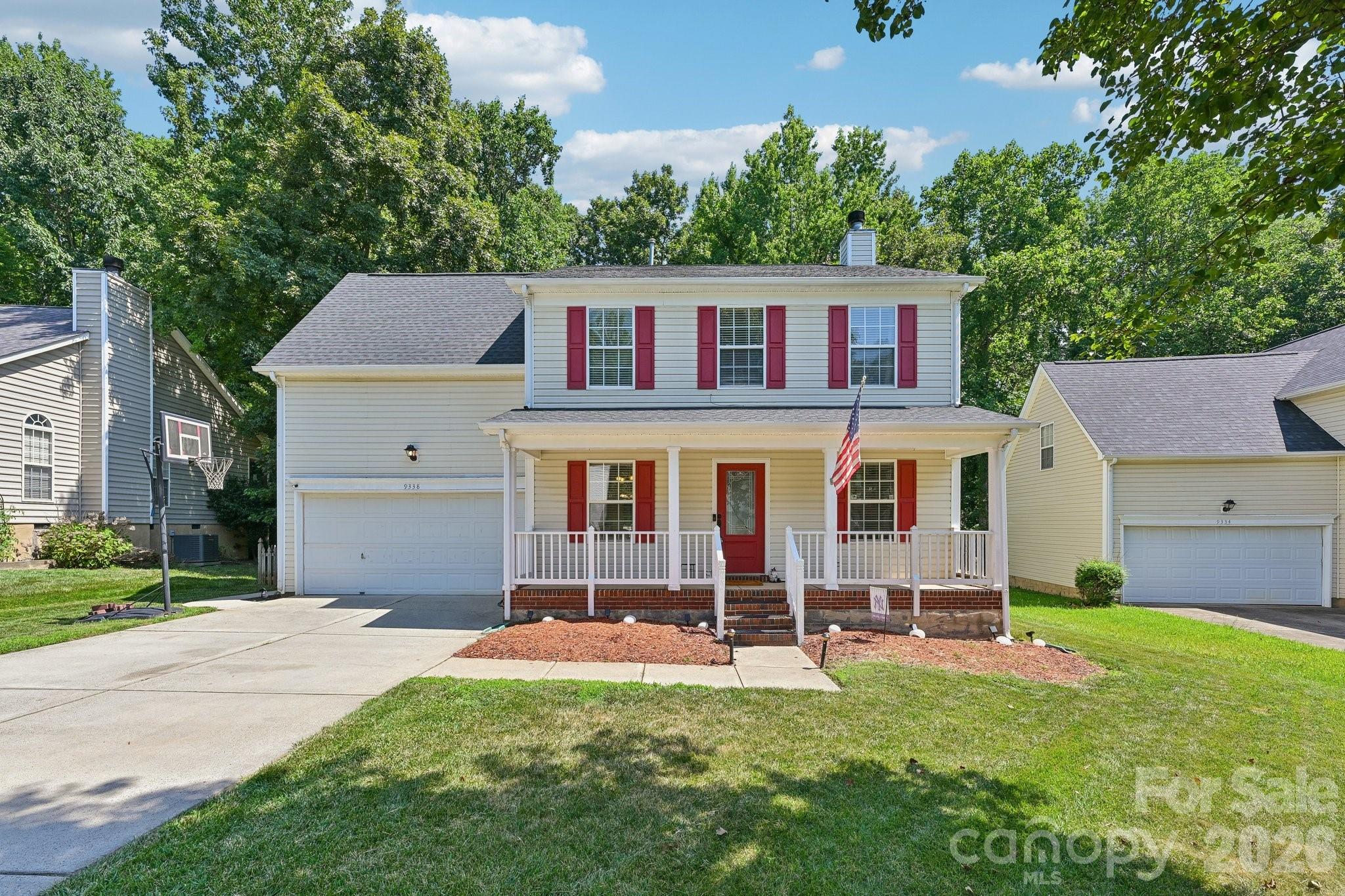 Explore this charming, well-maintained home in the desirable Madison Park neighborhood, nestled on a peaceful cul-de-sac lot with privacy. Enjoy the inviting rocking-chair front porch, oversized deck, and spacious backyard, perfect for family gatherings and outdoor entertaining.

The open floor plan enhances the flow between indoor and outdoor spaces. New roof installed 3 years ago, a new HVAC system from 5 years ago, and a new water heater 2 years ago, you can enjoy peace of mind with modern systems. With easy access to nearby freeways, commuting is a breeze. This is a must-see home that perfectly blends comfort, convenience, and community!