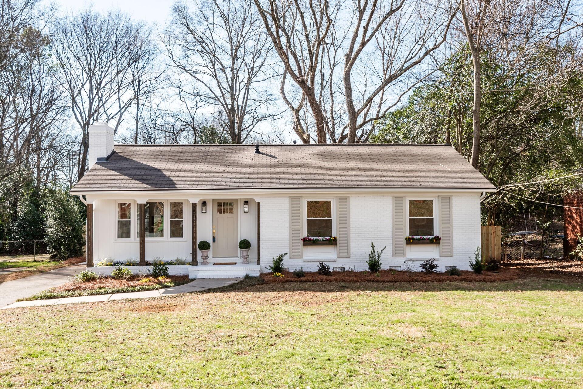 Don't miss this immaculate move-in-ready remodeled ranch in the HOT Starmount neighborhood.  From the moment you pull up you'll be wowed by the stunning attention to detail from the gorgeous stained wood columns to the picturesque flower boxes.  These features give your house the curb appeal that is the envy of the neighborhood. Enter to find gorgeous floors and a fireplace that will catch your eye and make your jaw drop.  From there the kitchen is highlighted with white shaker cabinets, gold accents, stainless steel appliances, herringbone backsplash and a farmhouse sink.   As you walk to the backyard, you'll notice the brand new deck overlooking the large flat fenced yard.  The bedrooms are all good sized with the primary suite boasting multiple shower heads.  No detail spared on this one!