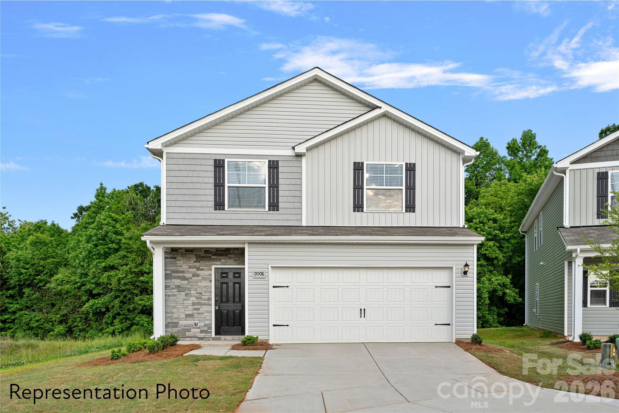 Beautiful Jackson Plan will be completed in August 2026! - USDA area - NO MONEY DOWN! In addition, builder is offering up to $10,000 for buyer to use towards closing cost if a preferred lender is used. For a Grand Opening Special, there are some additional incentives!  Just a short drive from Charlotte or the NC mountains. Our vibrant community offers LOW HOA DUES. Your new home comes loaded with upgrades: 9" ceilings, LVP flooring, luxury tile, 36" staggered cabinets, and a modern kitchen with granite countertops, stainless steel appliances, and a subway tile backsplash. All bedrooms are great sizesUpstairs, find generously sized bedrooms and a convenient laundry room. Come see your future today! Our Builders offers quality craftsmanship, well-appointed designer elements and all of the features buyers expect in a custom-built residence at an affordable price.