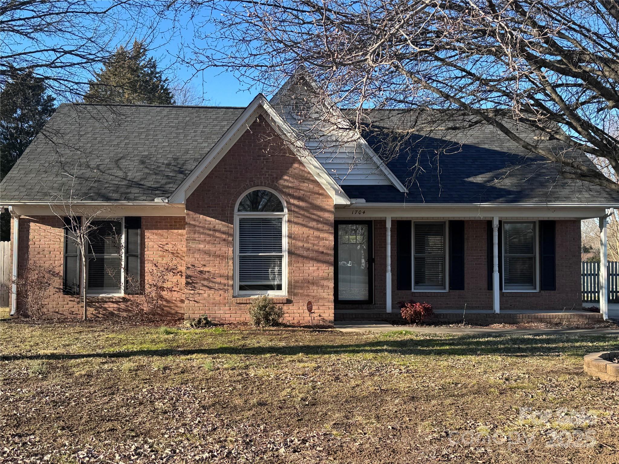 Don’t miss your opportunity to see this wonderful 3 bedroom, 2 bath home conveniently located near shopping and dining, with easy access to I-77.  Large open floor plan with vaulted ceiling in the living room, low-maintenance LVP flooring throughout installed less than a year ago. Enjoy a large private fenced backyard with a fire pit for outdoor entertaining. Wired Storage Shed. Roof replaced 2022, Water Heater replaced in 2022.