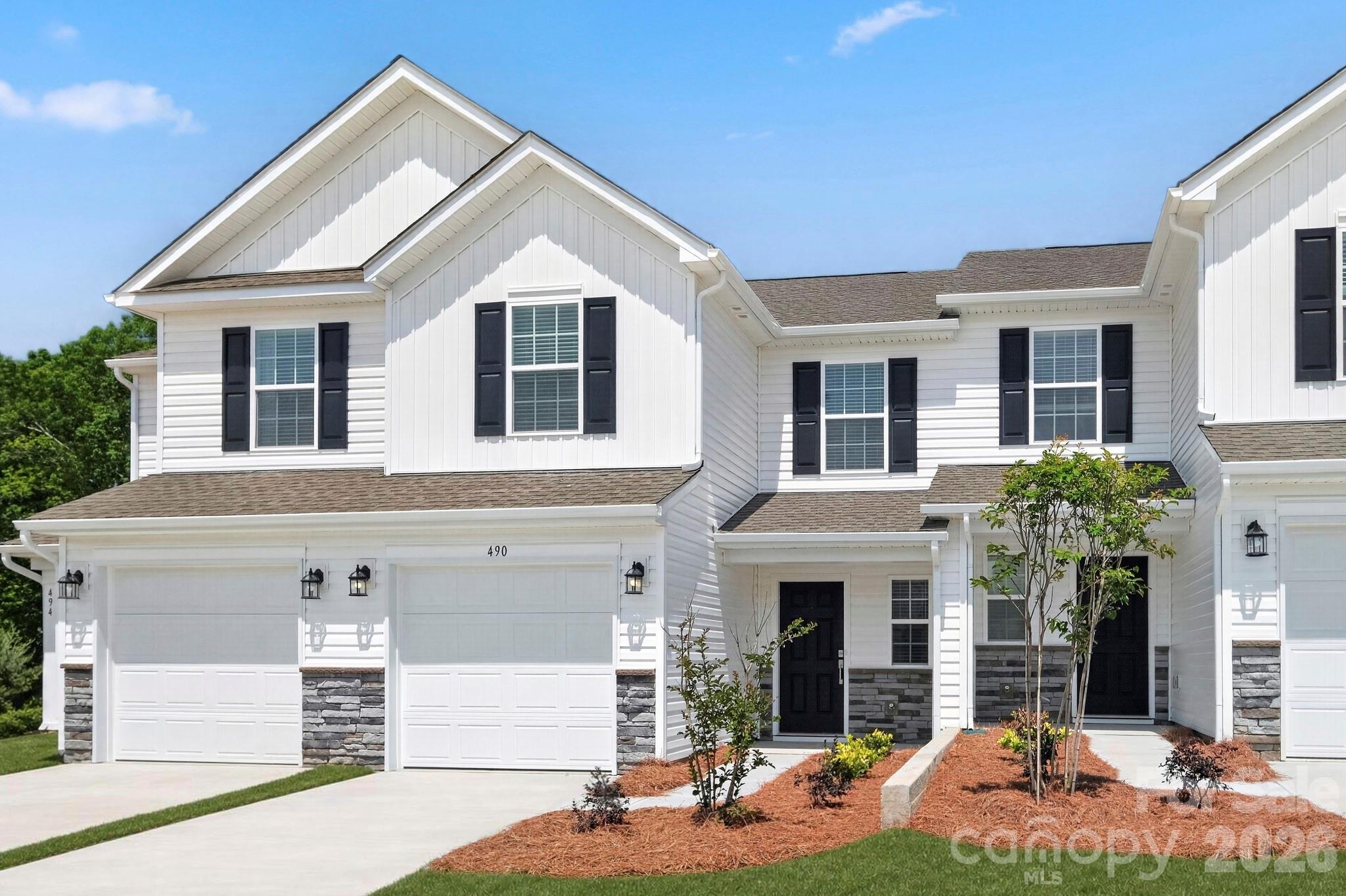 Welcome to this beautifully crafted new construction townhome in the heart of Kannapolis! This spacious 2-story home offers 3 bedrooms, 2.5 bathrooms, and a convenient 1-car garage—perfect for modern living.

Step inside to an open-concept main level designed for both comfort and entertaining, featuring a bright living area, stylish finishes, and a seamless flow into the dining and kitchen spaces. Upstairs, you’ll find all three bedrooms, including a generous primary suite with a private bath and ample closet space.

This home comes with an exclusive move-in package, making your transition effortless and stress-free—just bring your personal touch!

Located in a growing community with easy access to shopping, dining, and major highways, this townhome is ideal for homeowners seeking both convenience and quality.

Don’t miss your chance to own this stunning new home—schedule your tour today!