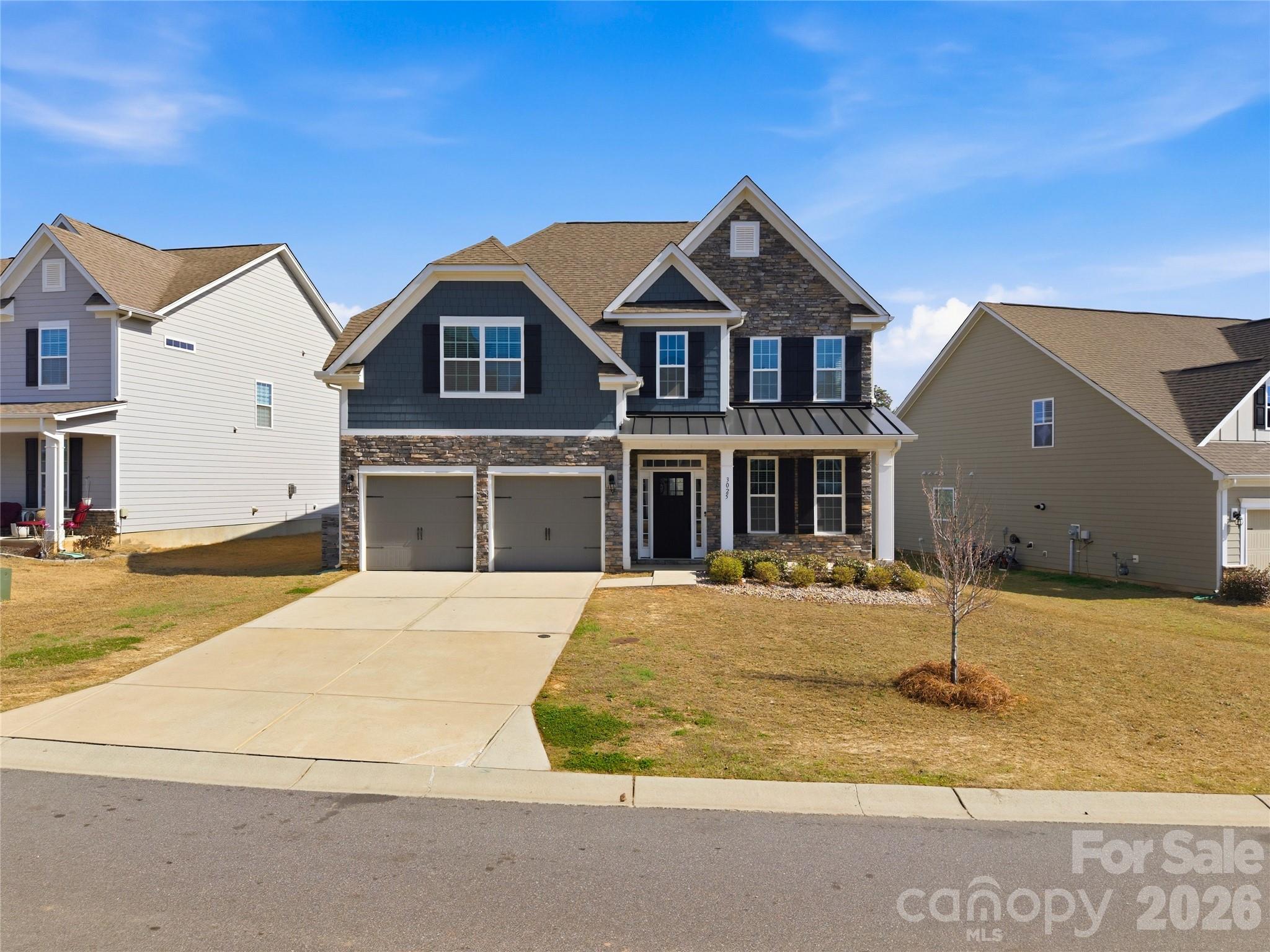 Welcome to 3025 Burnello Court, a stunning modern sanctuary located in the highly sought-after community of The Farms at Ingleside Crossing. This 2020-built home blends sophisticated style with the relaxed charm of Iron Station, offering the perfect balance of suburban tranquility and city access. Step inside to discover a spacious, sun-drenched layout designed for both high-end entertaining and cozy family nights.  Up to date and user-friendly Kitchen: featuring sleek quartz countertops, premium stainless steel appliances, a gas range, and a walk-in pantry.  This home is all about flexible Living with a dining room that could be used as a flex space, 4–5 bedrooms and 3 full bathrooms, there is ample space for a dedicated home office, guest suite, or a growing family.  The expansive upstairs primary suite features a large walk-in shower, double sink vanity, and a generous walk-in closet that connects to the laundryroom. (No lugging laundry up and down the stairs).  Outdoor Living: Enjoy a backyard perfect for weekend BBQs, nestled within a community that features sidewalks and streetlights for evening strolls plus you’ll have exclusive access, in just a quick walk, to the Resort-Style Pool for those hot Carolina summers, 24-Hour Fitness Center to keep your workouts convenient. The Clubhouse & Playground serve as the heart of neighborhood social life.  
LOCATION, LOCATION, LOCATION!   3025 Burnello Ct is a commuter's dream, strategically positioned to give you the best access to Charlotte: Reach Uptown or the Airport in approximately 25–30 minutes via the nearby Highway 16. Lake Norman: You’re just minutes away from the "Inland Sea," offering boating, waterfront dining, and plenty of public parks.  Huntersville: Enjoy the high-end shopping and entertainment at Birkdale Village, only a short drive to the east.  Lincolnton: Experience the historic charm, local breweries, and boutiques of downtown Lincolnton, just a few miles west.  Whether you're looking for a quick commute to the city or a weekend on the lake, this home puts you right where you want to be!