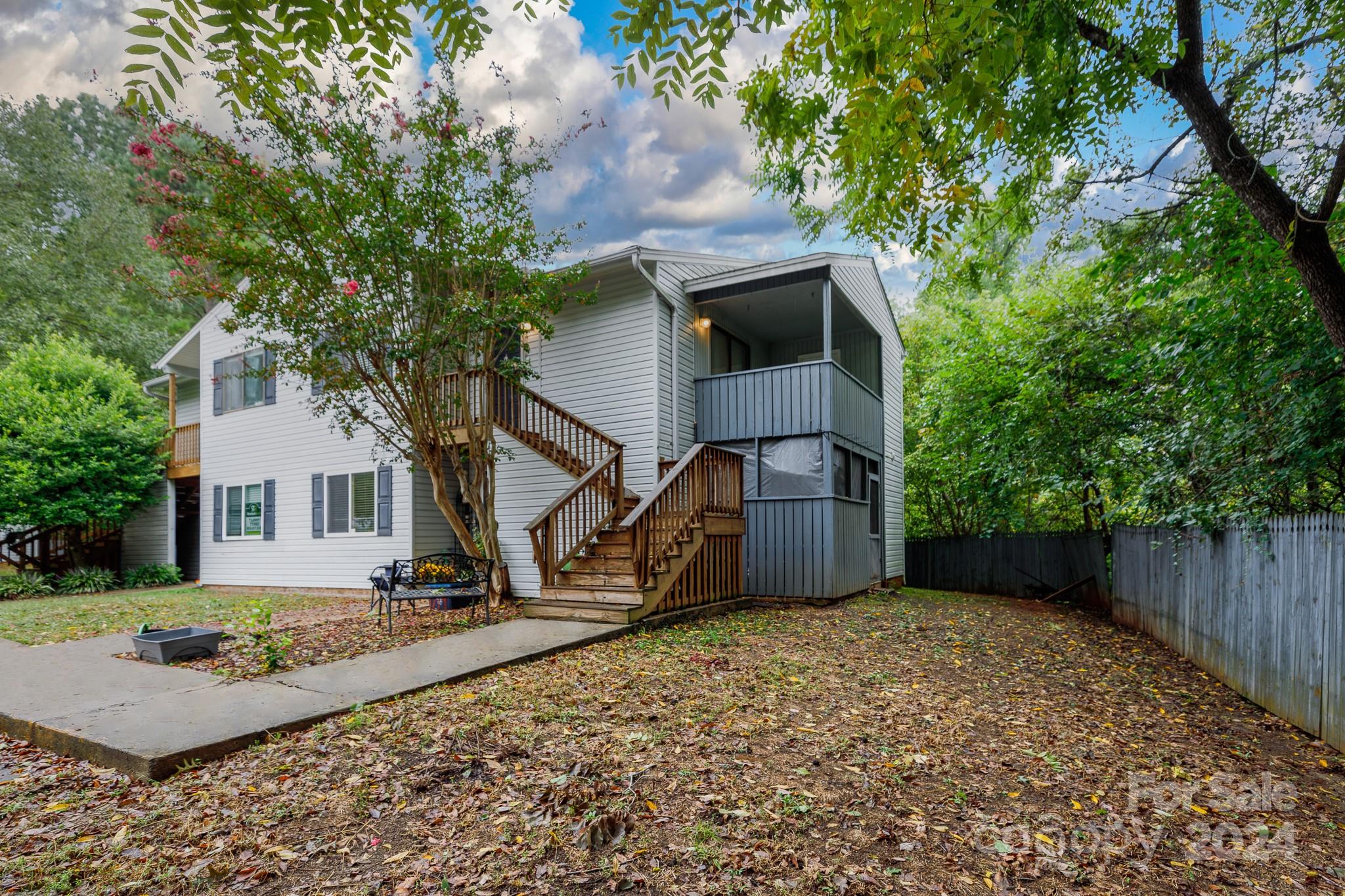 Upper unit condo available in the desirable Hunters Chase community.  Come enjoy the quiet and tranquil community living atmosphere while being close the all the conveniences of city living. This two-bedroom, one bath home features roomy bedrooms, washer and dryer hook-up. Easy access to I-77, Fort Mill and 20 minutes to downtown Charlotte.  Minutes to downtown Rock Hill, easy access to shopping, dining, and entertainment.