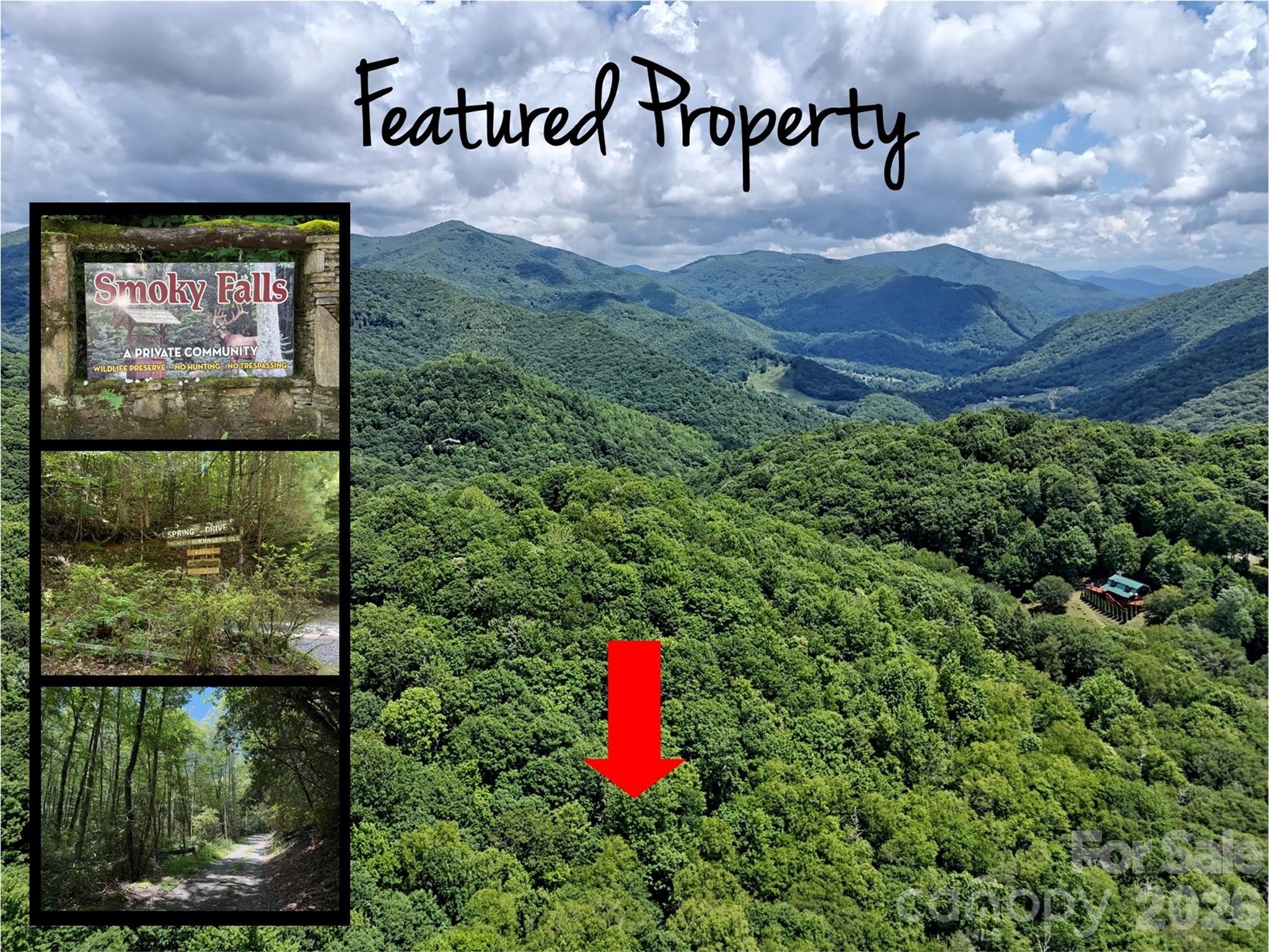 Escape to the clouds. Build your dream retreat on this peaceful 1.61-acre wooded lot in the highly desirable Smoky Falls community. Nestled at an elevation of approximately 4,400 feet, this private parcel offers the crisp mountain breezes and lush natural surroundings that define Western North Carolina. The property features a secluded, end-of-road setting with the potential for stunning long-range views through selective clearing. Whether you envision a cozy custom cabin or a sophisticated vacation home, this lot provides the perfect foundation. Enjoy the serenity of the high country while remaining just minutes from the charm of downtown Maggie Valley, the Blue Ridge Parkway, and world-class outdoor recreation. Year-round access on maintained roads ensures convenience in every season. Don’t miss this opportunity to secure a premier build site in a community dedicated to preserving its unique mountain character. Well and septic needed.