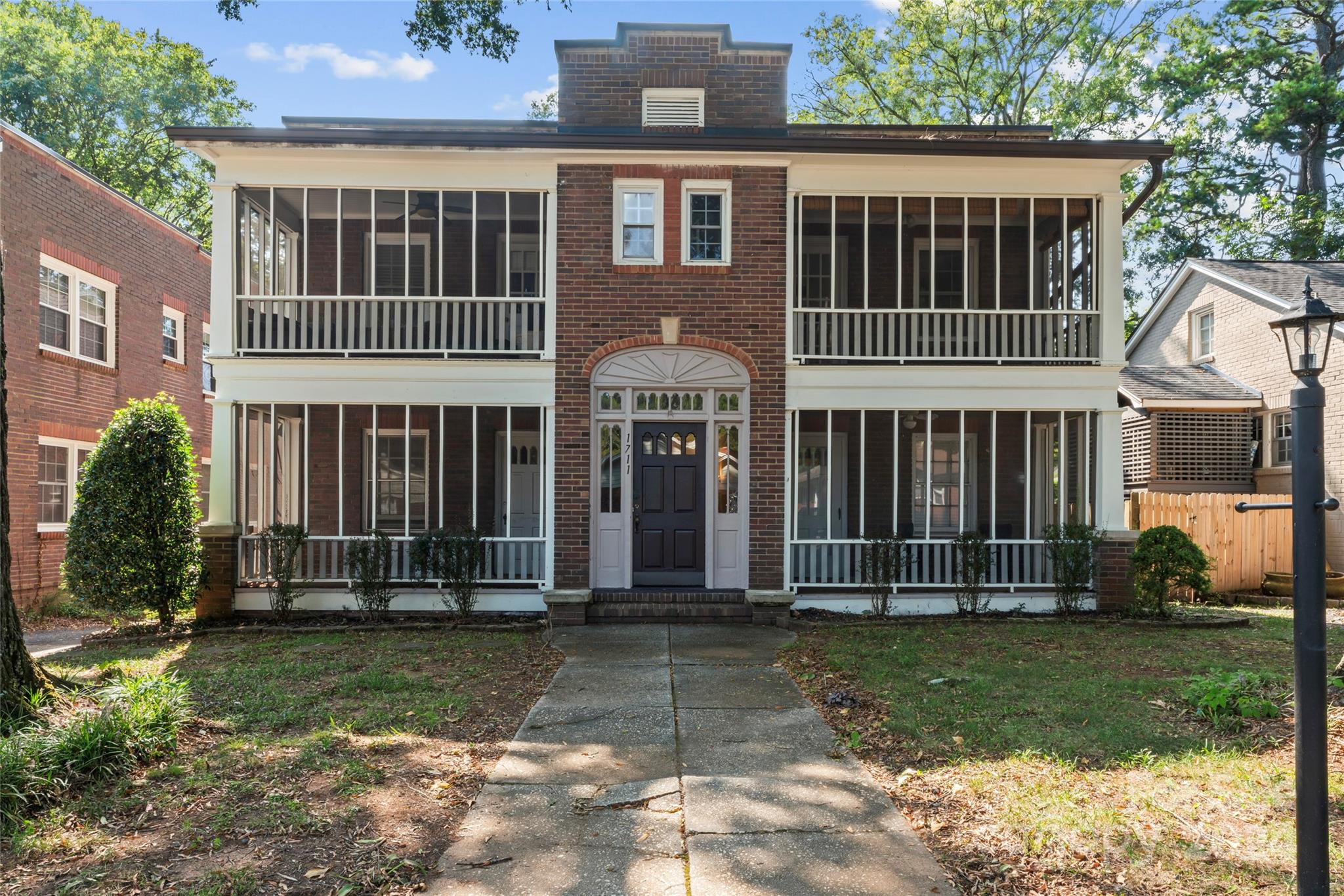 Don’t miss this rare opportunity to purchase a charming Plaza Midwood condo, minutes from Uptown & close to the Plaza Midwood historic district. This beautiful neighborhood is within walking and biking distance to some of the area’s best restaurants and shops. Enjoy a lovely stroll to Midwood Park where you can enjoy tennis courts or the wildlife habitat community garden.

This unit comes with your own designated parking space.

Freshly painted, this lovely one bedroom, one bath unit boasts beautiful crown molding, hardwood floors and updated with newer appliances. The kitchen is stunning with its wooden countertop, beautiful backsplash and cabinetry lighting. The dining room can be converted to an at-home office
.
Closets galore! With a large walk-in bedroom closet, smaller bedroom closet and hallway closet.
You'll love the screened balcony porch opening off the bedroom. Enjoy the feeling of being in your very own tree house where you can relax, unwind and enjoy the view.