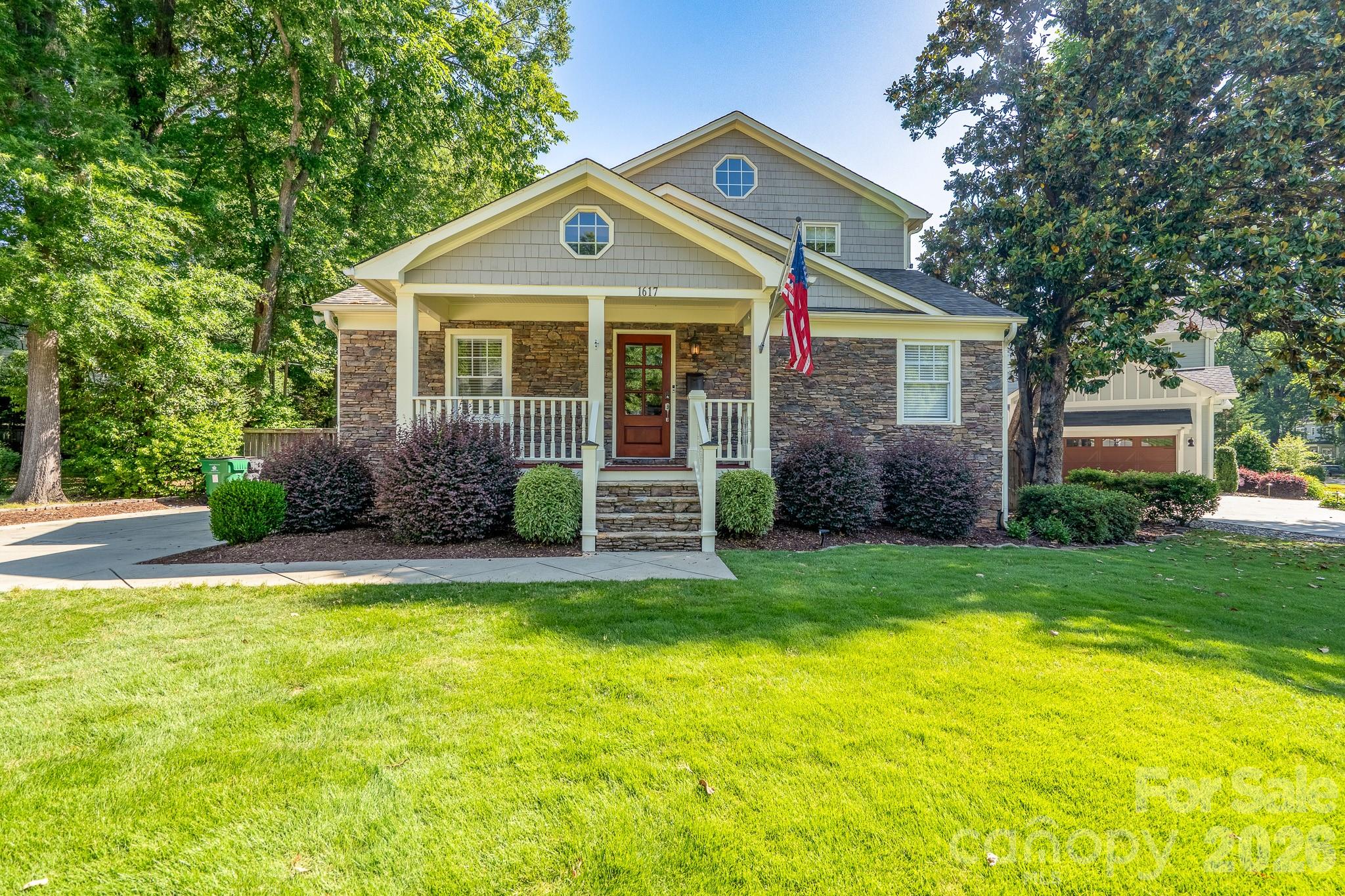 An exceptional opportunity and true GEM! Rarely does a home like this become available in Midwood at this price point. Complete with five bedrooms, three-and-a-half baths, a private screened porch, and an unbeatable location - just a short walk to the park and neighborhood favorites like Mezzo Market, Tip Top, and Pure Pizza. The generous living spaces feature two separate family rooms for relaxing, along with multiple outdoor entertaining areas, including a heated screened porch that feels like an oasis you’ll never want to leave. Loaded with so many upgrades - a stunning kitchen with custom cabinetry, abundant storage, and a copper beverage sink, plus exceptional flooring throughout, even down to cedar closets in two of the main bedrooms. Additional highlights include a new roof in 2025, a new power-ready shed, and irrigation in both the front and back yards so your yard will always be beautiful. Don’t miss this rare chance to own a spacious Midwood home for under $1 million!