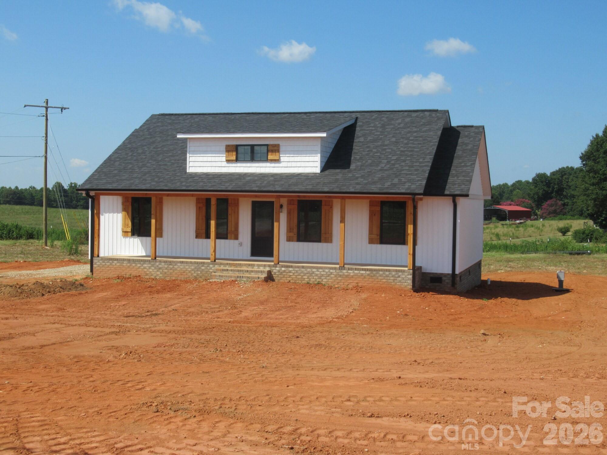 Stunning new construction ranch on over an acre in Northeast Cleveland County, within the sought-after Burns School District! This 3-bedroom, 2-bath home features an open floor plan with vaulted ceiling, luxury vinyl plank flooring and a stylish kitchen complete with beautiful cabinetry, granite countertops, and stainless-steel appliances. The roomy primary suite offers a granite vanity, ceramic shower plus a walk-in closet, while a split-bedroom design ensures privacy for the ample sized secondary bedrooms. Outdoor living is a highlight with covered front porch and rear deck. Located in rural, but convenient location with top-rated schools, this new home will be ready for its new owners soon. Don’t miss the perfect blend of modern luxury and peaceful living—schedule your showing today!