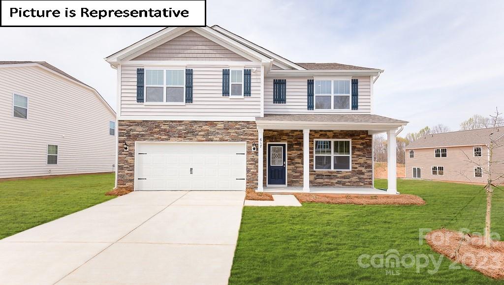 The Hayden has a first floor guest suite w/ full bath, open floor plan for the kitchen w/ island, dining area and family room with a fireplace. The home includes the optional Study option downstairs. Upstairs has an open loft and 4 bedrooms including the primary suite. Situated on highly desirable corner homesite!!This home is an incredible value with all the benefits of new construction and a 10 yr. Home Warranty! Home Is Connected package. All home features are subject to change without notice. Internet service not included.