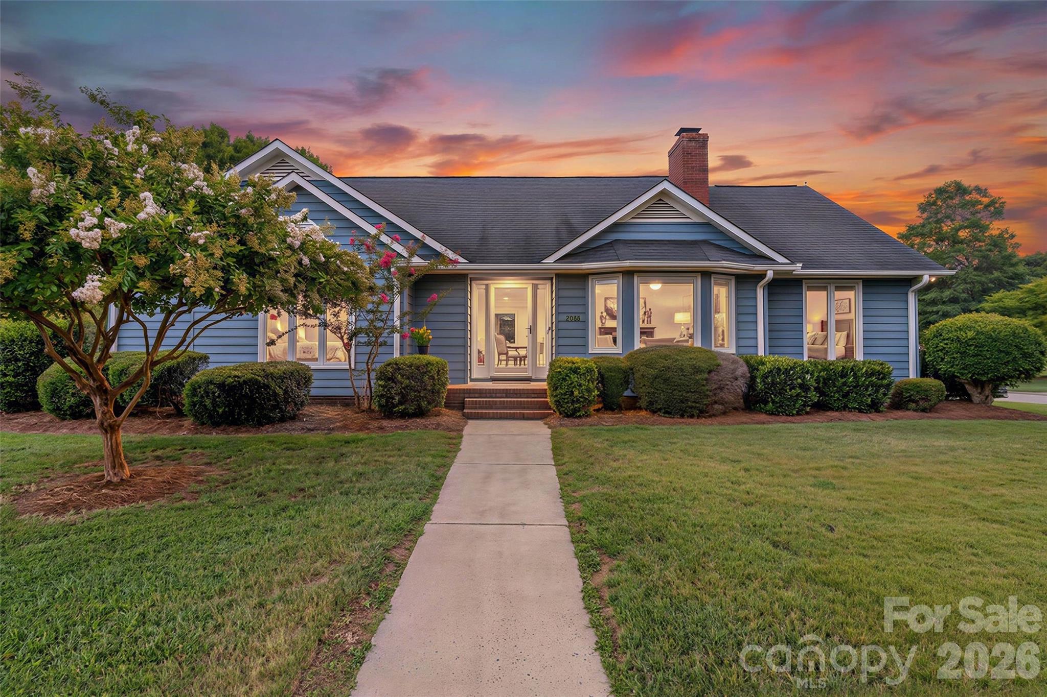This home is a rare opportunity, offering an unbeatable combination of location, a spacious lot, and the charm of a quiet, custom built neighborhood. From the moment you arrive, you'll appreciate the pristine condition of the property. The beautifully manicured lawn, mature trees, and expansive screened porch create a welcoming outdoor retreat. Inside, you'll find an updated kitchen, gorgeous hardwood floors throughout, a spacious primary suite, plantation shutters and the ease and convenience of main-level living. Backyard is wired for an invisible fence. Neighborhood has walking trails and a front entrance gazebo. Only moments from Lake Wylie and Ebenezer boat landing!