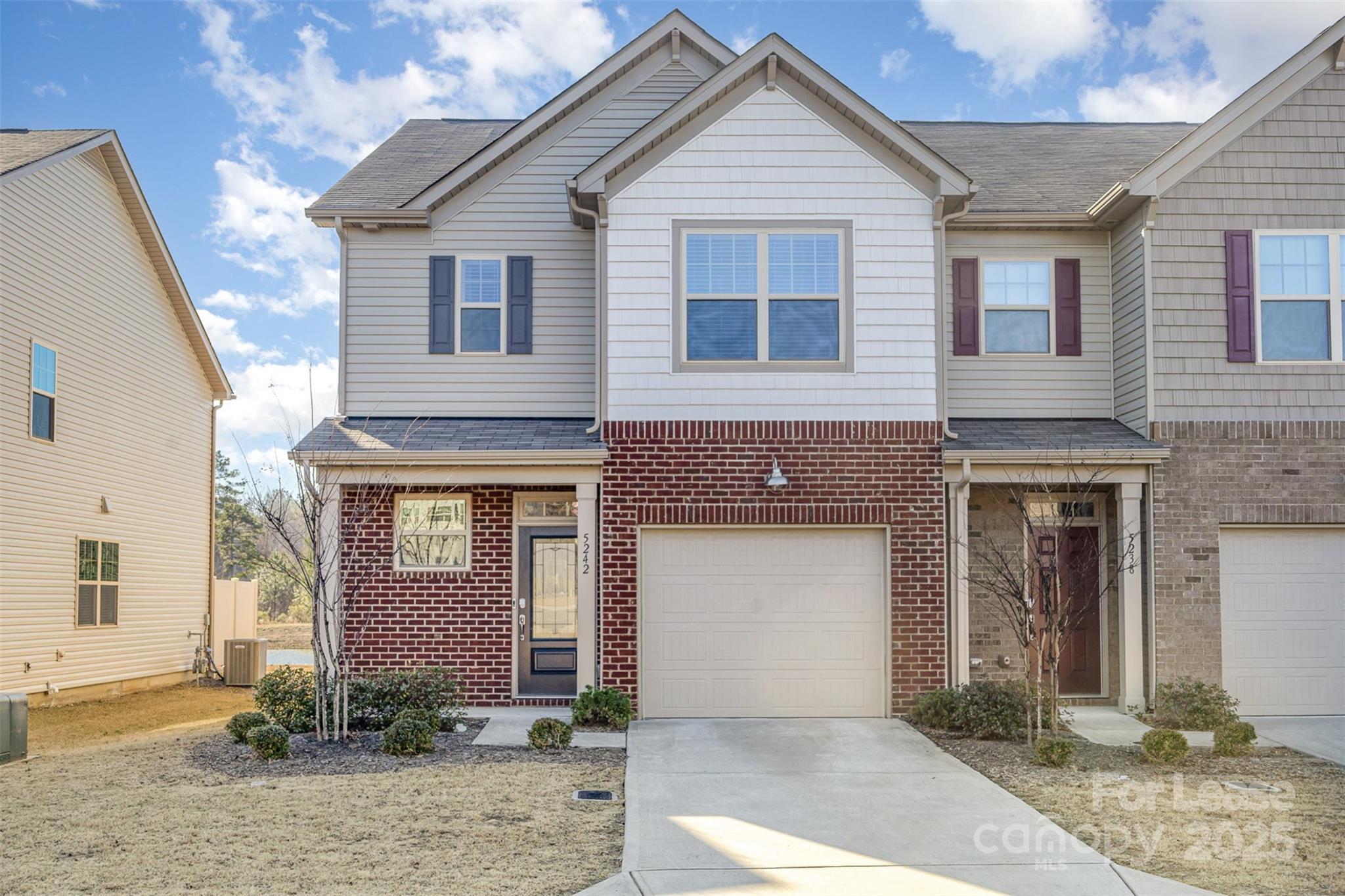 This end unit townhome is THE townhome you want to live in within the popular "The Greens" community. Right across the street from the community pool, private back patio with a pond view... The inside is just as fabulous! Big windows, fresh paint, open concept. Everything feels airy and spacious! The kitchen includes soft close drawers, SS appliances, a gas range. On the second level you will find the generously sized master bedroom and luxury bath and two guest rooms and bath. Large closets provide for great storage! One car garage.