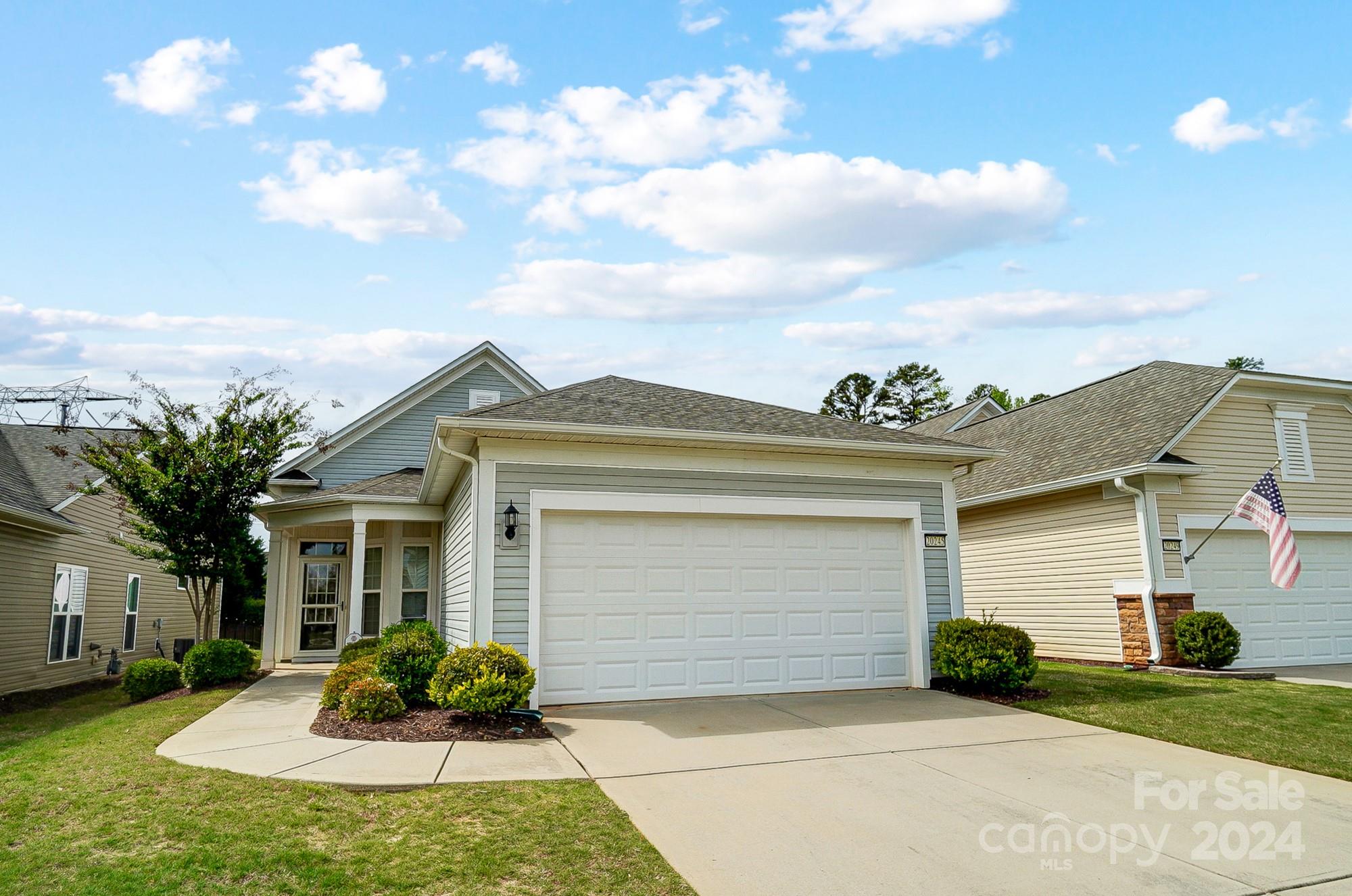 This beautiful home backs up to woods in the desirable Sun City Community. From the maintenance free living and resort style amenities, this 2 bedroom 2 bath home with a den/sun room is the perfect place to call home. Home has been immaculately maintained by the original owner. Hardwood floors throughout the living area, beautiful kitchen with granite countertops, all appliances are included. Open floorpan features a dining area and great room.The front room can be used as a den or office space. The primary bedroom has an ensuite bath with large walk-in closet, double sinks, and shower. The guest bedroom and hallway bath are perfect for visitors and guests.Out back you can enjoy your morning coffee while relaxing in your screened-in porch.Don't miss out on this beautiful home with all the amenities for your active adult lifestyle. MOTIVATED SELLERS-BRING YOUR OFFER!