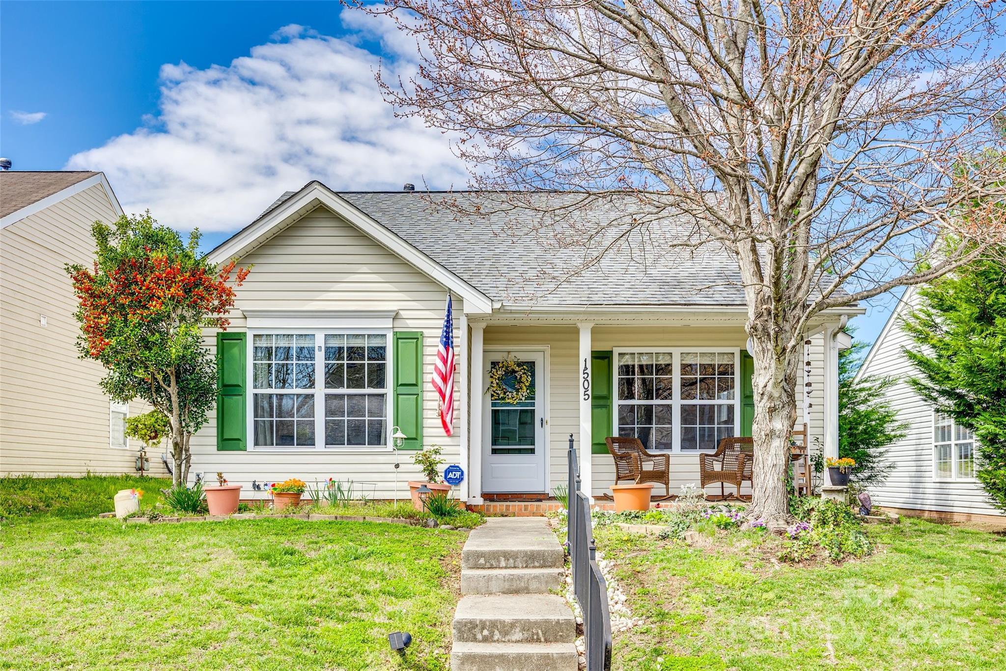 You would be hard pressed to find a better home in this price range!  This 3 bedroom, 2 bath house split floor plan in Amber Ridge in Rock Hill is a rare find!  This house has all of its rooms on one level, a deep 1-car garage with shelving, and double parking pad and a shed.  Inside, there is fresh paint on the cabinets, a gas fireplace and a dishwasher and an oven range less than 2 years old. More pictures and measurements to come.