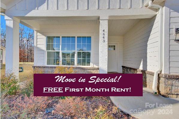 FREE FIRST MONTH RENT! Nestled in a tranquil cul-de-sac, this 4-bedroom, 3-bathroom gem offers not only an open floor plan but also the luxury of 10-foot ceilings, creating an expansive and inviting ambiance. The heart of the home, the kitchen, features a large island – an ideal centerpiece for family gatherings or entertaining friends. The main-level primary suite adds convenience to luxury living, complete with a spacious walk-in shower for added comfort. Storage won’t be an issue with ample space throughout, including a 2-car garage for your convenience. Imagine cozy evenings by the fireplace, creating lasting memories in the warmth of your new home. And the perks don’t end there – lawn maintenance is included, ensuring your weekends remain free for relaxation and enjoyment. This property encapsulates the essence of modern living, combining comfort, style, and practicality.
