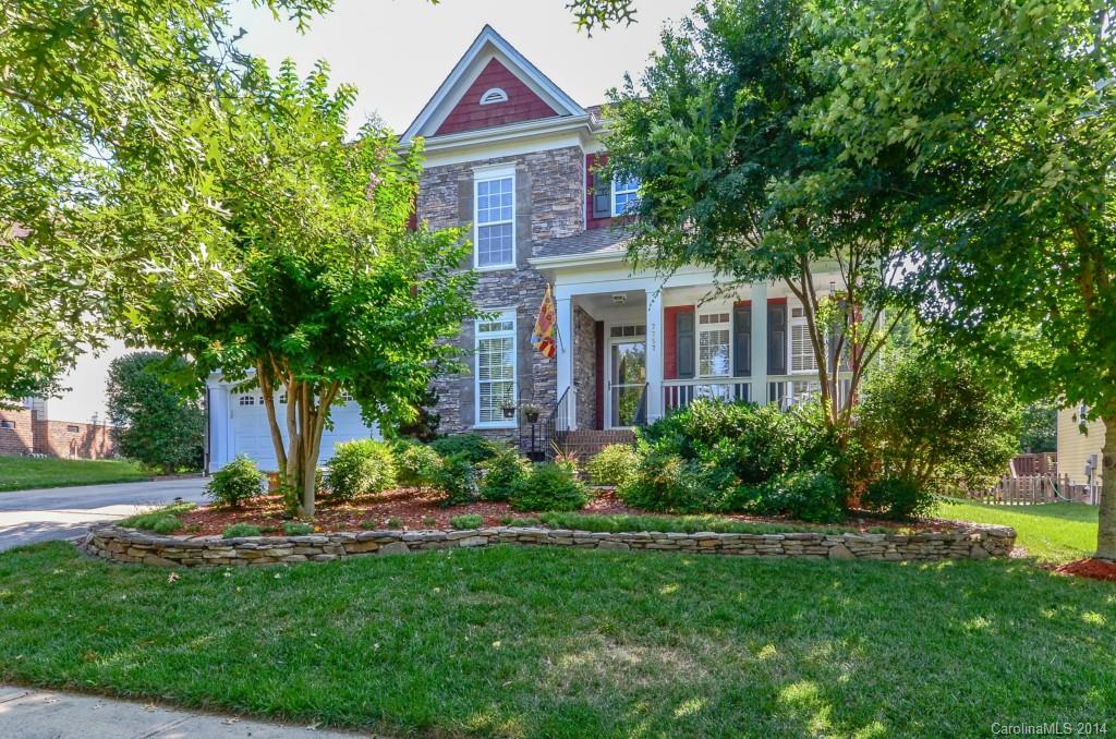 Gleaming hardwoods throughout. Roomy kitchen open to large eat-in and two story family room, formal dinning plus formal living that has been converted to an office with glass doors. Master suite on main level with large bonus up, plus plenty of walk-in storage. Nice double deck and tumbled stoned patio over looking private fence rear yard.