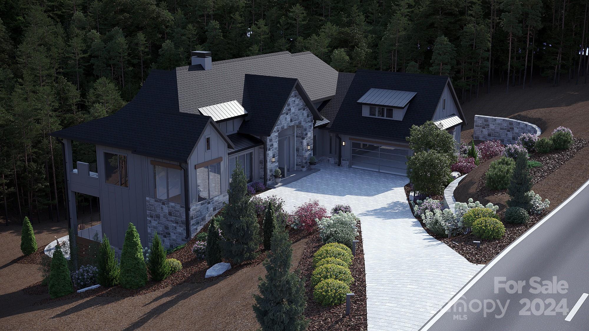Discover luxury living in this magnificent 5,948-square-foot residence, where sophistication meets serenity in the picturesque landscape of Western North Carolina. This exceptional home features four bedrooms and four and a half bathrooms, thoughtfully designed floor plan that seamlessly blends elegance with comfort. The primary bedroom suite serves as a private sanctuary, while three additional En-suite bedrooms offer spacious accommodations for family or guests. Among its distinguished amenities, a private sauna provides the ultimate relaxation experience, elevating everyday living. Residence offers both natural beauty and educational excellence. The property's strategic location provides easy access to shopping conveniences and transportation hubs, while maintaining a serene residential atmosphere. Experience the height of refined living where modern luxury meets mountain charm, creating an unparalleled living experience in one of North Carolina's most sought-after communities.