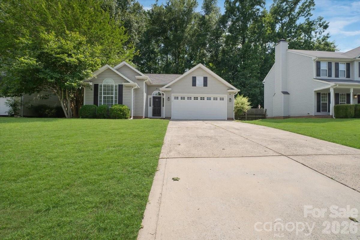 Welcome to Southbridge — and welcome to the kind of move-in ready opportunity that does not come around often in Steele Creek. This beautifully updated three bedroom two bathroom split bedroom ranch has been thoughtfully refreshed from top to bottom and is genuinely ready for its next chapter. The highlights speak for themselves — new roof in 2021, new water heater in 2024, and a wave of 2026 updates including new carpet, new luxury vinyl plank flooring, a new front door, fresh interior paint throughout, and a new garbage disposal. The refrigerator stays. This is not a home that needs your attention list — it is a home that just needs you. The split bedroom floor plan gives everyone their own space and the primary suite earns its title. A spa-inspired ensuite bath creates the kind of daily retreat that makes coming home the best part of your day. Two additional bedrooms are well positioned and well sized — flexible enough for family, guests, or the home office your work-from-home life has been requesting. Outside the shed adds practical storage that keeps the garage clear and the backyard usable. No HOA means no monthly fees, no restrictions on how you make this home your own, and no rental restrictions for the investor or the house hacker who sees the opportunity here. And then there is the location — because Southbridge delivers in every direction. The Greenway entrance is walkable right from your front door with trails that wind all the way to RiverGate Shopping Center for everything you need in terms of dining, shopping, and everyday convenience. Lake Wylie is just minutes away for the weekends that call for water — boating, paddleboarding, or simply sitting by the shore. Turnkey. Updated. No HOA. Walkable to the Greenway. This one is ready when you are.