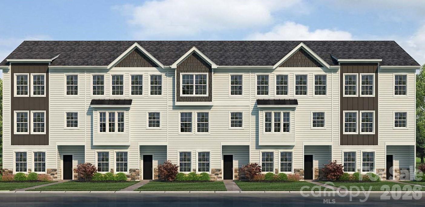 Introducing The Townes at Lake Norman, a new townhome community in Mooresville, NC offering three-story townhomes with maintenance included. Community amenities will include a dog park, playground and pocket parks.
Homes in this neighborhood will come equipped with smart home technology, allowing you to easily control your home. With a video doorbell, garage door control, lighting, door lock, thermostat and voice that are all controlled through one convenient app.    As you step inside, you'll immediately notice the attention to detail and high-quality finishes throughout. The kitchen boasts beautiful 36" staggered cabinets with crown molding, quartz countertops with tile backsplash, and stainless-steel appliances. The open floorplan designs are perfect for entertaining and the exterior schemes and elevations of our homes were carefully designed to create a beautiful streetscape that you'll be proud to call home.