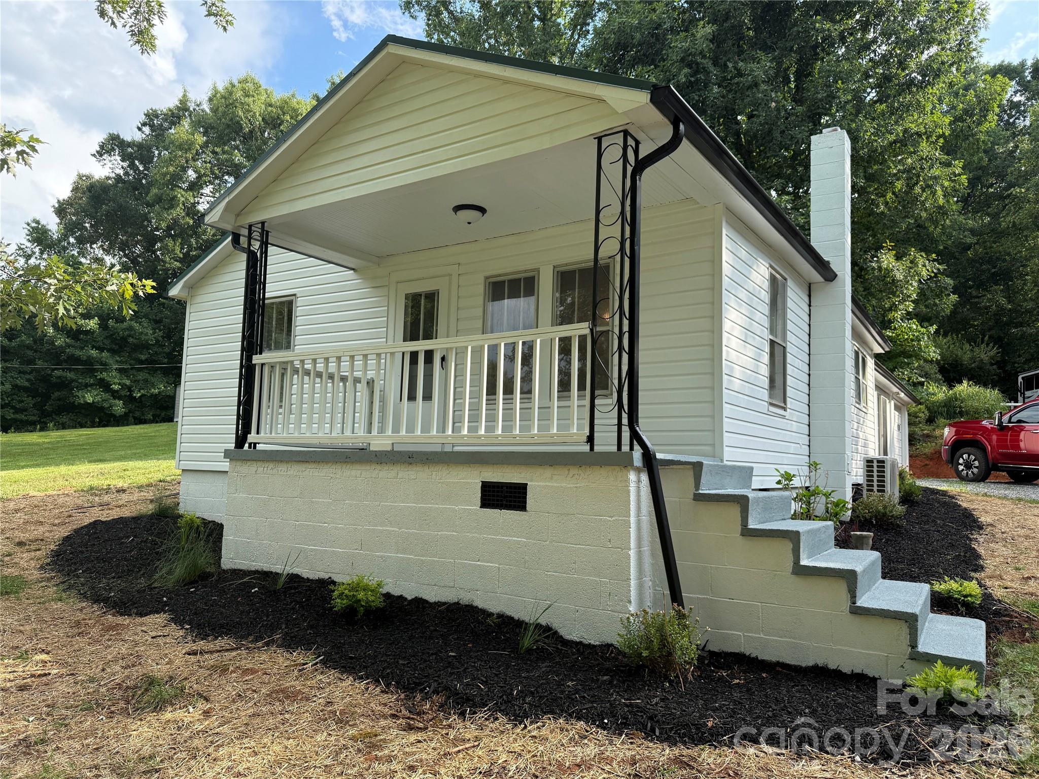 Come see this beautiful newly remodeled home in the heart of Salem. This home offers new kitchen cabinets, new flooring, new heating and air, new paint, and so much more. The new metal roof and new heating and air system offer a worry-free new home for the first time home buyer. This home offers one level living with a one car attached garage. This home has a garage conversion space that can serve as an extra bedroom, office, or play room space. For outdoor space, enjoy a 24X24 shed and a 10X16 building for outdoor storage. This home is a must see! Come enjoy living in the heart of the Salem community while still living close to town. Please note agent is owner.