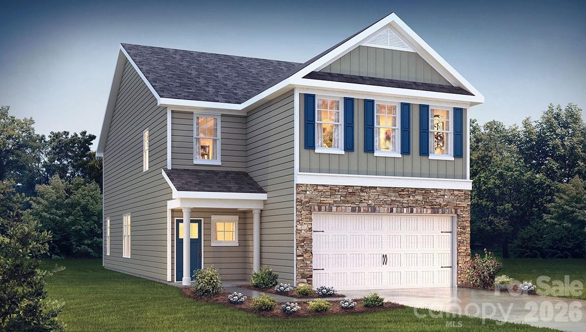This stunning home showcases impeccable craftsmanship and attention to detail, offering a blend of harmonious style, functionality, and elegance. The Landon is perfect for those seeking a balance between tranquility and convenience. This home offers four bedrooms, three full bathrooms and a two-car garage. Entering your home, you’ll be greeted by a foyer that seamlessly integrates the kitchen, dining, and living areas. The kitchen is equipped with stainless steel appliances, ample storage space, a pantry, and long center island, perfect for cooking and casual dining. Adjacent to the living room is a bedroom that provides convenience. The primary suite features a large bedroom area, en-suite bathroom with a shower, soaking tub, dual vanities, and walk-in closet. The additional bedrooms provide comfort and privacy and share access to a secondary bathroom. A recreational room can be customized to your specific needs. Don’t miss out on this beautiful Landon!