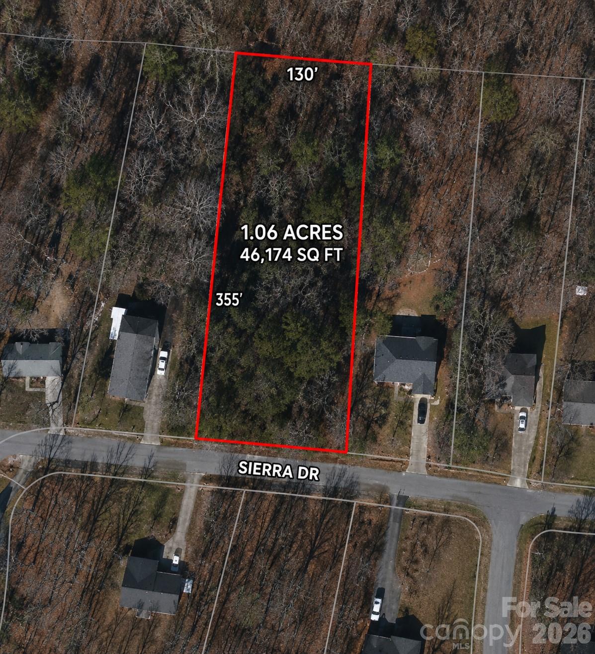 Build your dream home on this beautiful 1.06-acre wooded homesite in the established Sierra Drive neighborhood of Maiden, North Carolina. Offering approximately 130 feet of road frontage and 355 feet of depth, this parcel provides ample space for a custom home, outdoor living areas, and privacy from neighboring properties. Mature trees create a peaceful natural setting while still providing convenient access to downtown Maiden, Hickory, Newton, and major commuter routes. Whether you’re looking to build now or invest for the future, this spacious lot offers endless possibilities in a growing area of Catawba County.