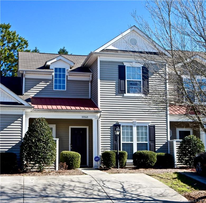 Move-in ready townhome in the heart of Steele Creek, close to everything. Come and see, this won't last long. New paint, new HVAC and new Furnace Heat Exchanger. Spacious 3 bedroom, 2 bath with Master BR/BA Downstairs.  Large loft upstairs great office/playroom/entertaining space. Large backyard area with patio.  Easy access to I-485 and I-77. HOA covers all exterior maintenance of unit as well as lawn maintenance.