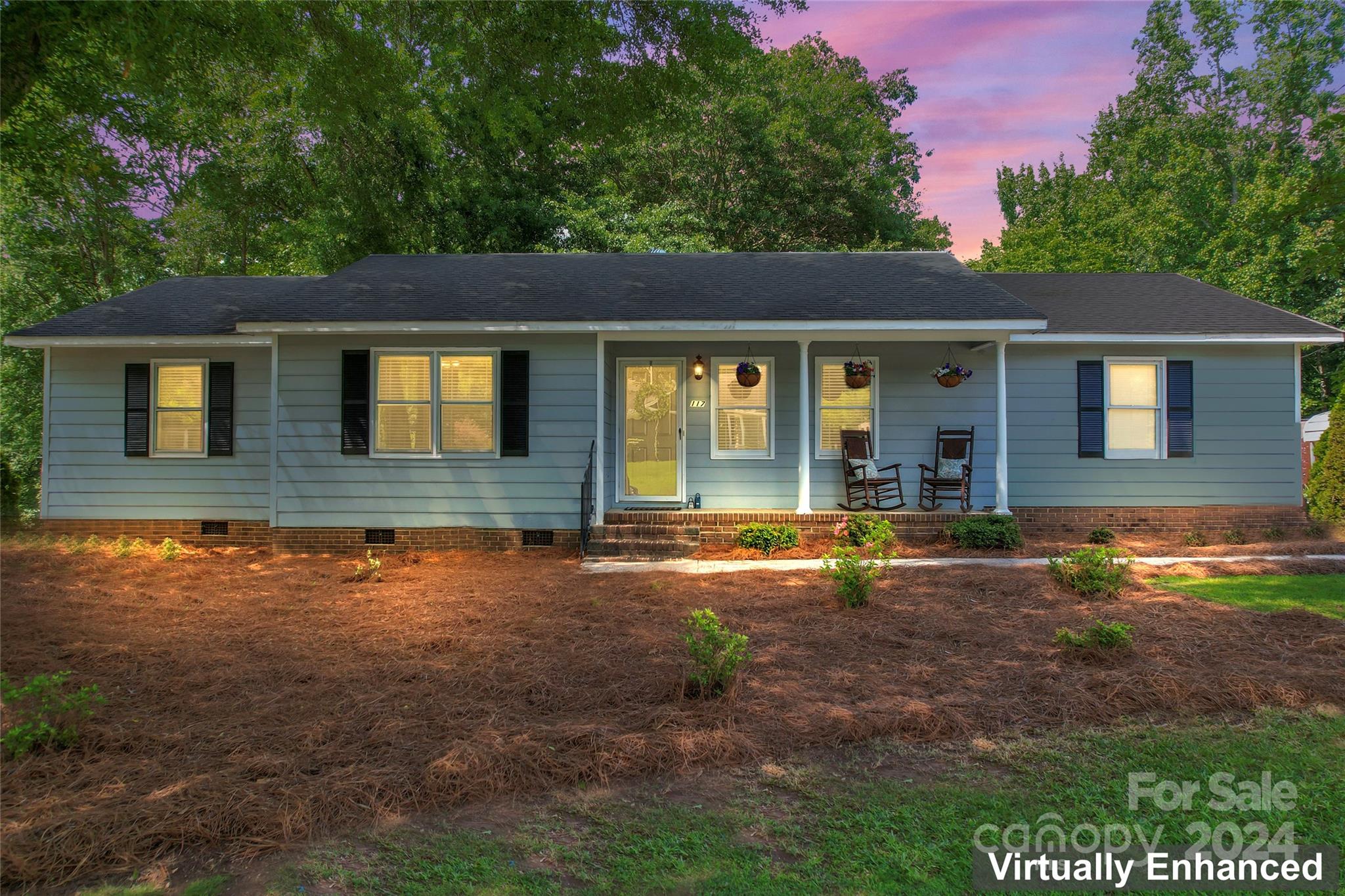 Nestled in the heart of Fort Mill near Main Street, this well cared for and beautifully updated 1 story ranch home is located in the highly desirable Whiteville Park neighborhood, and has only had 2 owners since its construction in 1985. NO HOA! Tree lined streets lead you to the large lot that backs up to private green space and an entrance for the Anne Springs Close Greenway. A perfect blend of modern comfort and Southern charm, this updated 3 bedroom 2 bath home features a fully renovated kitchen, screened in porch, fire pit entertaining area, and attached garage with storage room. Move in ready with fresh paint (2024) throughout. Seller’s wife is a licensed real estate agent.