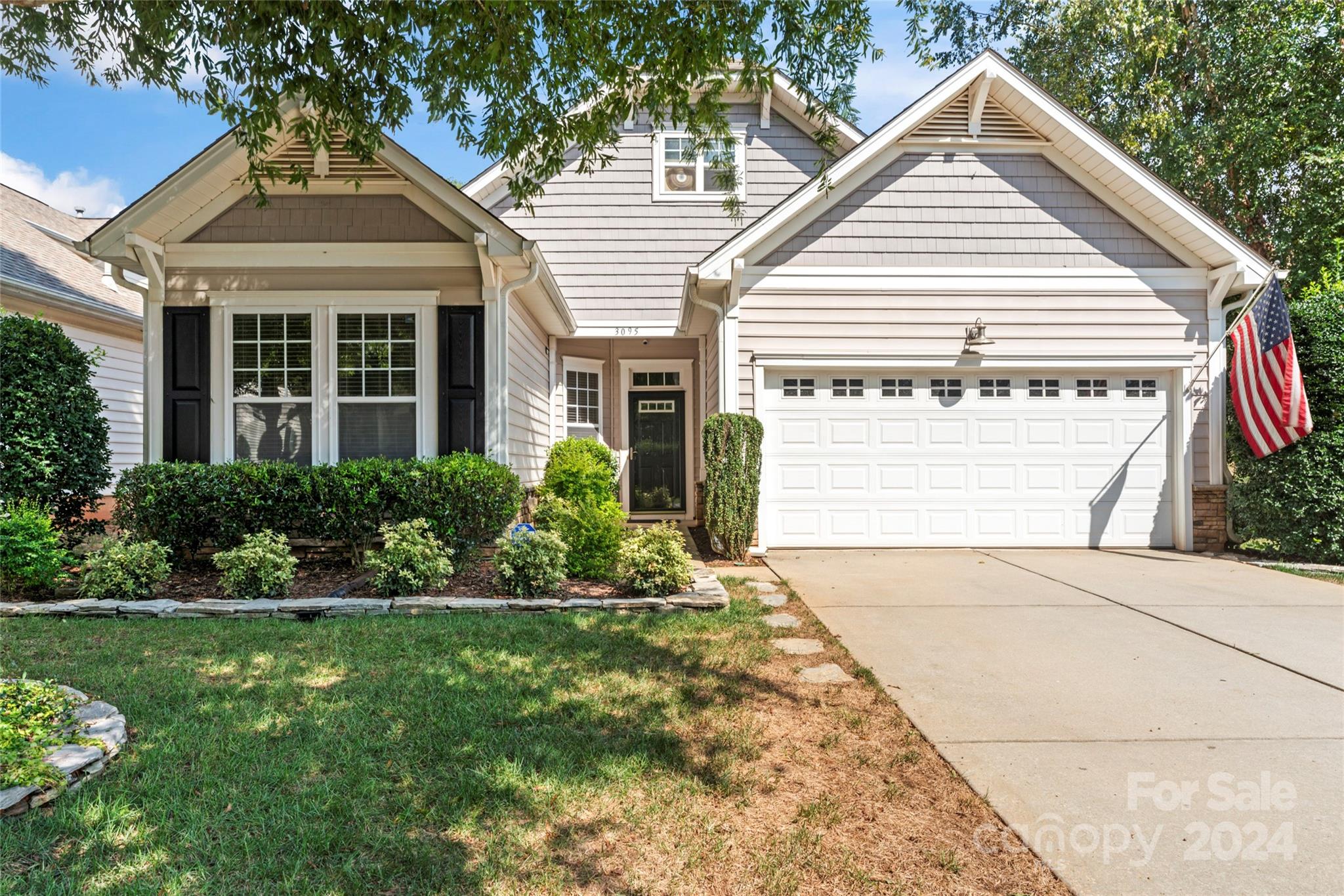 This beautifully updated 1-story home offers 3 bedrooms, 2 bathrooms, and breathtaking pond views in the desirable Cobblestone community. With 10-foot ceilings and crown molding throughout, the home exudes elegance and space. Hardwood floors run seamlessly through the living areas, complementing the aesthetic. The kitchen has been fully updated with granite countertops, over-cabinet lighting, and an oversized sink, perfect for both cooking and entertaining.Additional features include a Nest thermostat, updated laundry room with cabinetry, and custom wood shelving in all closets. Don't miss the sunroom perfect for your morning coffee! The freshly painted interior enhances the home’s bright and welcoming atmosphere. Outside, enjoy a peaceful retreat with a 3-tier fountain and Charleston natural stone garden walls, adding charm and tranquility to the landscape. This is a rare find—schedule your showing today and experience the best of Cobblestone living!