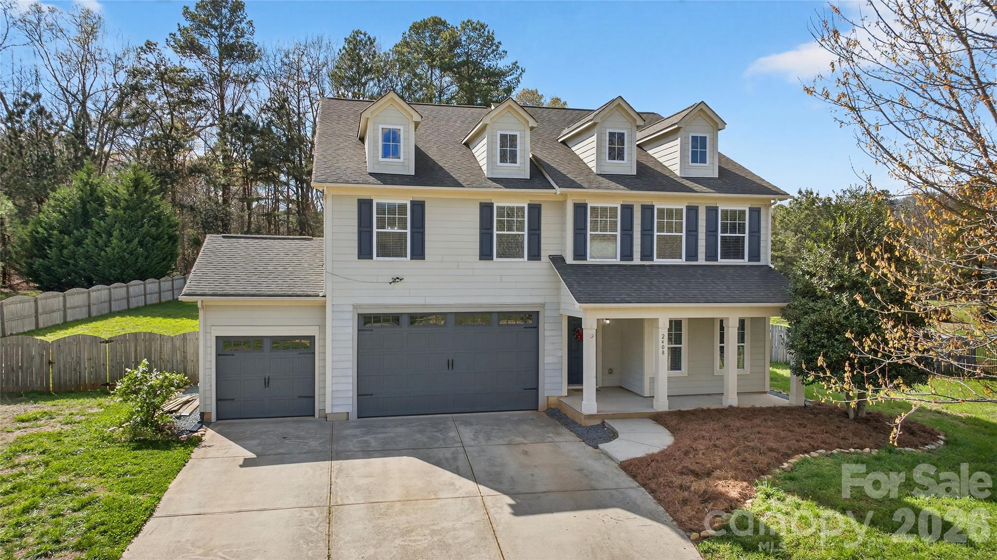1.53 ACRES... 3-CAR GARAGE... 3600+ Sq Ft... PRIVATE OFFICE ON MAIN!!! Large Open Grass Backyard With Privacy Fence. Covered Front Porch Welcomes Guests Inside to Impressive Reception Hall With Hardwood Floors. Private, Main Level Office With Double Doors. Dining Room Features Trey Ceiling, Hardwood Floors, and Opens to Huge Family Room With Fireplace and Kitchen that Boasts a Wrap-Around Service Bar...Such an INCREDIBLE FLOOR PLAN FOR ENTERTAINING FAMILY & FRIENDS!!! Open Kitchen With Granite Countertops, Custom Tile Backsplash, Hardwood Floors, Stainless Appliances, Casual Dining Area, Breakfast/Service Bar, and Storage Galore! LARGE PANTRY + HUGE DROP ZONE/MUD ROOM Between Garage Entry and Kitchen. FAMILY ROOM & KITCHEN OVERLOOK FABULOUS ACREAGE! Spacious Primary Suite With Double Door Entry, Two Closets, En-Suite Bath Featuring Dual Sinks and Cabinet Storage + Extra Vanity With Granite Countertop, Tiled Shower, Garden Tub & Private Water Closet. Large Flex/Bonus Area With Storage Closet. Laundry Room With Storage Space. Three Additional Bedrooms (Two of the Bedrooms have Walk-In Closets)... Full Hall Bath With Two Under Mounted Sinks, Granite Countertop, Storage Cabinetry and Shower/Tub combo. A RARE OPPORTUNITY To Own a Large, 4 Bedroom, 3-Car Garage, ENERGY STAR CERTIFIED HOME ON 1.53 ACRES!!! Special Financing Incentives Available From Sirva Mortgage.
