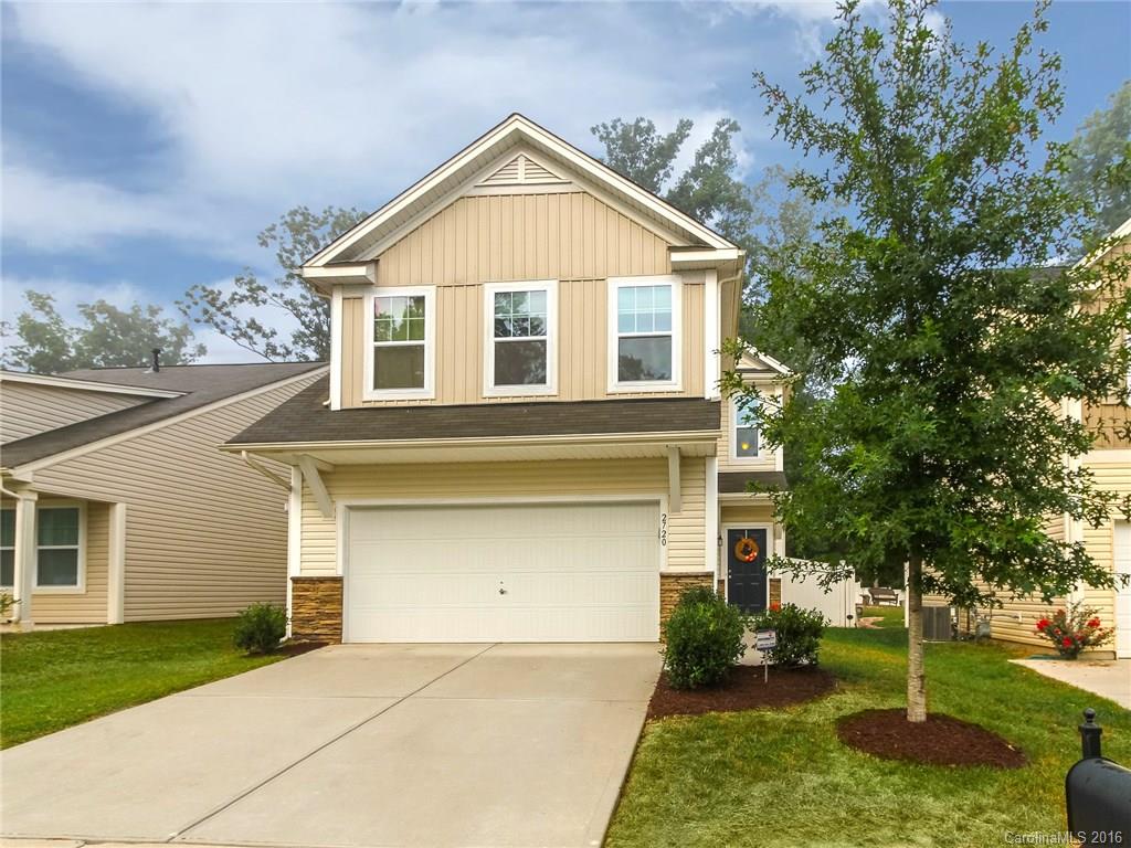 *IMMACULATE* home with fenced backyard, privacy tree buffer, and extended patio for entertaining. Hardwood floors on main, granite countertops, white cabinets and custom backsplash, pendant lighting over breakfast bar. Granite in bathrooms. Upstairs laundry for added convenience. This home looks brand new and the new owner will enjoy the added extras that the current owners have done such as blinds, ceiling fans, and exterior patio addition and fencing.