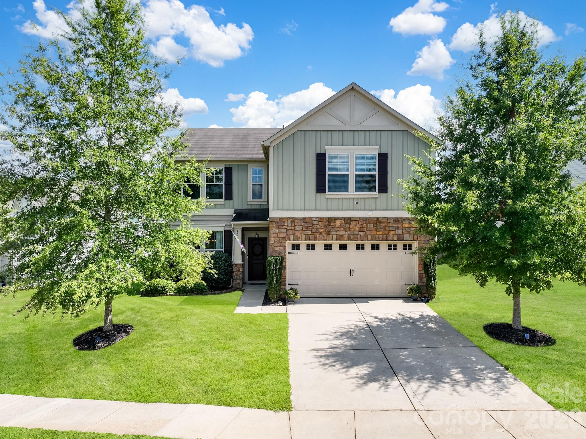 This beautifully maintained single-family home offers thoughtful updates, modern finishes, and move-in-ready convenience. The main level features durable and stylish luxury vinyl plank flooring, creating a seamless, contemporary look perfect for everyday living and entertaining. Upstairs, comfortable carpeting adds warmth to the private living spaces. The kitchen has been tastefully updated with granite countertops (2026), complemented by a spacious walk-in pantry plus a second storage pantry—providing exceptional storage and functionality. A new microwave was installed in 2024, adding modern convenience. Major system upgrades provide peace of mind, including a new HVAC system installed in August 2025 and a Wi-Fi-enabled thermostat for energy-efficient climate control. Updated lighting fixtures throughout the home enhance the bright, refreshed interior, which was freshly painted in 2022. Additional features include a transferable ADT security system, offering added security and value for the next homeowner. With its blend of recent upgrades, generous storage, and smart-home features, this home presents an outstanding opportunity in a convenient Charlotte location.