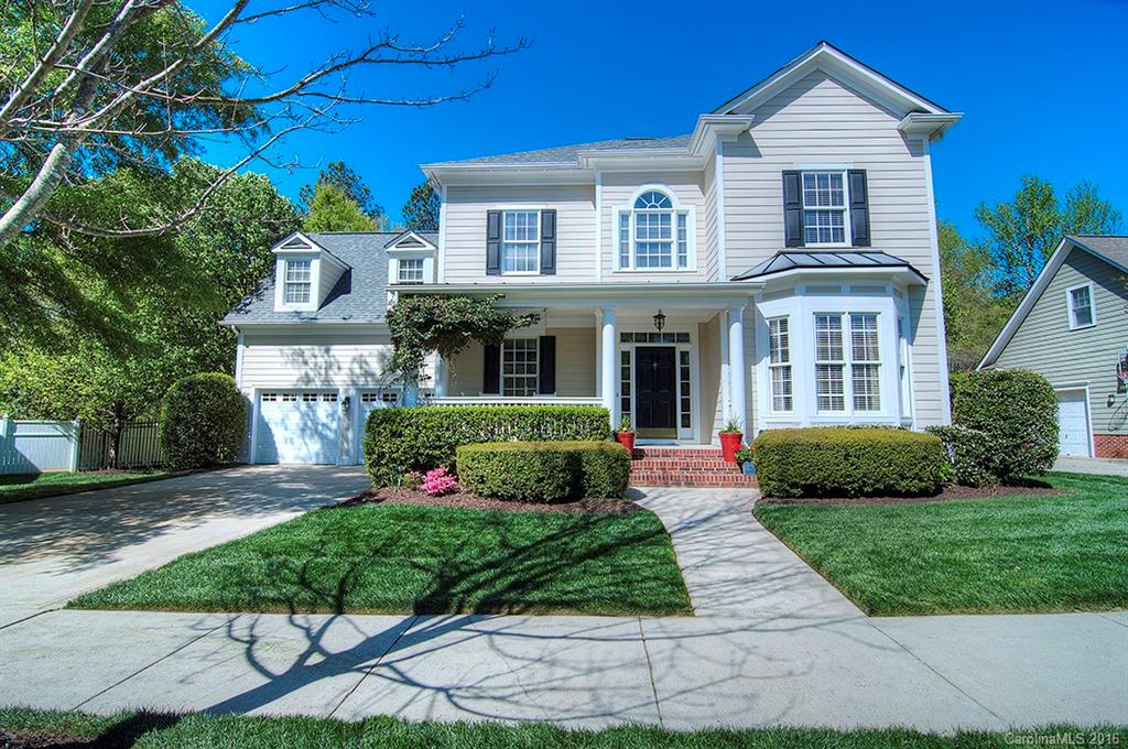 This charming home has it all! Private backyard on quite cul-de-sac backs up to wooded area. Open floor plan w ten foot ceilings. Beautiful crown molding, paneling and trim throughout.  Spacious chef's kitchen w granite counters & black appliances. Large upstairs master with spa bath. Bonus room w custom built ins. Garage with tons of storage. Includes outdoor playset. Enjoy all the amenities of Baxter - pools, parks, trails, tennis, shops & restaurants. Award winning schools.