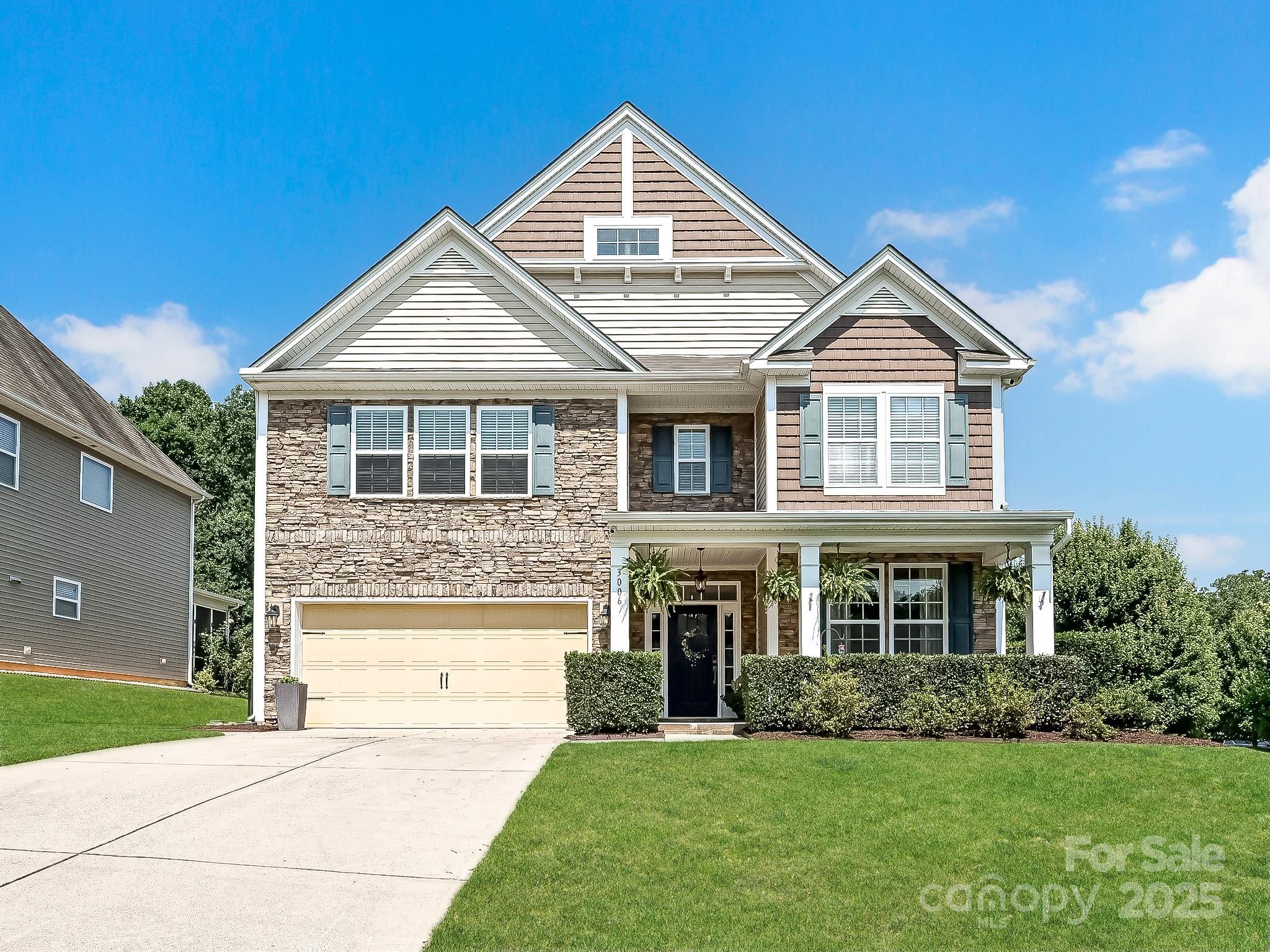 Welcome to this fully automated smart home. Seller has an assumable mortgage, the seller's rate is 2.5%! The chef’s kitchen is a culinary haven, featuring wall-mounted double ovens, abundant counter space, and large island perfect for meal prep and gathering with family and friends. The expansive primary suite provides a peaceful retreat with a luxurious bath and a generous walk-in closet. You’ll appreciate the thoughtful storage throughout, including a large pantry, multiple closets, and extra large garage. The open floor plan seamlessly blends the kitchen, dining, and living areas, creating an inviting space for entertaining and everyday living. This home has high-end tech with Control4 Smart Home— enjoy integrated HVAC control, automated lighting, and built-in speakers both inside and out. Experience the perfect combination of comfort, style, and smart living in this exceptional Fort Mill home! The backyard is fenced in with a beautiful paver patio, pergola, and full lawn irrigation