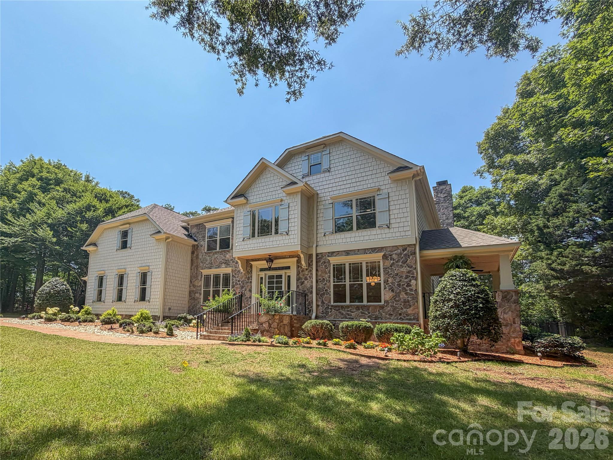WELCOME TO AERO PLANTATION - Waxhaw’s premier 385-acre residential aviation community and official wildlife sanctuary. Nestled on a private, heavily wooded two-acre estate, this home has undergone a TOTAL TRANSFORMATION. Completely renovated inside and out with upscale finishes and thoughtful upgrades, this exceptional property shows like a model home, offering a rare opportunity for luxury living in a lovingly curated nature preserve setting.PROPERTY HIGHLIGHTS:THE RENOVATION: Brand new hardwood floors, fresh interior/exterior paint, fully remodeled bathrooms, and a brand-new gourmet kitchen.MAIN LEVEL LIVING: A grand 2-story foyer flows into a cozy den with a gas fireplace, built-ins, and a private balcony. Opposite sits a formal dining room seamlessly leading into the main living spaces designed for effortless entertaining.GOURMET KITCHEN: Equipped with upgraded cabinetry, premium countertops, and elite stainless steel appliances—including a new 8-burner gas range with double ovens, a new refrigerator, dishwasher, and wine chiller. A massive center island overlooks the family room.EVERYDAY CONVENIENCE: Located just off the kitchen is a large walk-in pantry with custom shelving, a dedicated drop zone with custom built-ins, a chic powder room, and a brand-new laundry room.FAMILY ROOM: Anchored by a natural stone fireplace and a large expanse of windows framing views of the private backyard oasis.LUXURIOUS UPPER LEVEL:PRIMARY SUITE SANCTUARY: A true private retreat boasting its own sitting area with a fireplace, private balcony, and an oversized 10-foot-tall walk-in closet with a custom organization system.SPA-LIKE PRIMARY BATH: Fully upgraded with a sleek step-in shower, separate soaking tub, dual vanities, and premium fixtures.EN-SUITE BEDROOMS: Three additional spacious bedrooms, each featuring its own private en-suite bathroom.FLEX SPACE: A large bonus room perfect for a home office, media room, library, gym, or craft studio.RESORT-STYLE OUTDOOR LIVING:Covered rear porch overlooking a fully fenced-in backyard paradise.In-ground pool and hot tub combination.Relaxing water features, including a custom waterfall perfect for Koi.Custom outdoor kitchen and dedicated grilling area.Cozy fire pit area with plenty of green space left for pets, gardening, or play.AERO PLANTATION AMENITIES:Experience an unmatched lifestyle with 90 acres of preserved common propert, tennis and basketball courts, stocked lakes for fishing/kayaking. Aviation enthusiasts will love the private 2,400’ paved runway, perfect for light twin-engine aircraft.PRIME LOCATION:Zoned for top-rated Weddington schools and located just minutes from historic downtown Waxhaw's boutique shopping, dining, and entertainment options.