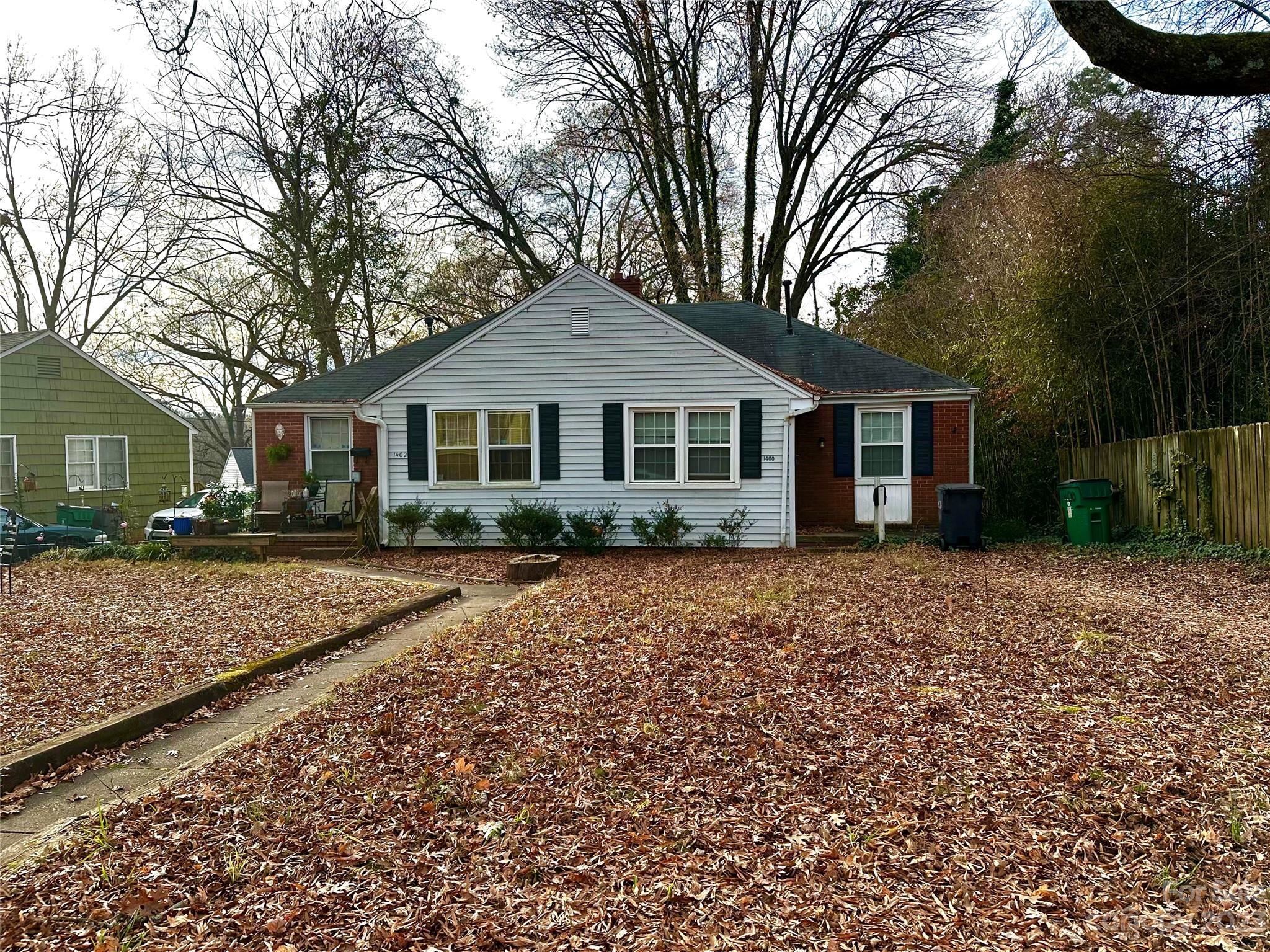 Rare duplex available in the highly desirable location of Selwyn Park with tons of potential! Centrally located within walking distance to the Greenway, restaurants, groceries, biking trails, Montford, Marion Diehl Park and so much more! And just a short drive to Uptown, SouthPark mall, SouthEnd, and Charlotte Douglas airport, you cannot beat this location! While the property still has its original charm, it is ready for your updates! Opportunities to live in one side and rent the other, explore a short term rental scenario, or build two new townhomes, similar to others within the neighborhood. Markets rents in area for 2BR avg $1500-1700/mo. With the prime location and potential investment opportunities, this property has a lot to offer! Don't miss the chance to own this diamond in the rough, schedule your showing today! Tenants are on Month-to-Month leases and is tenant occupied. Do not disturb tenants. Being Sold As-Is. No showings until after accepted offer.