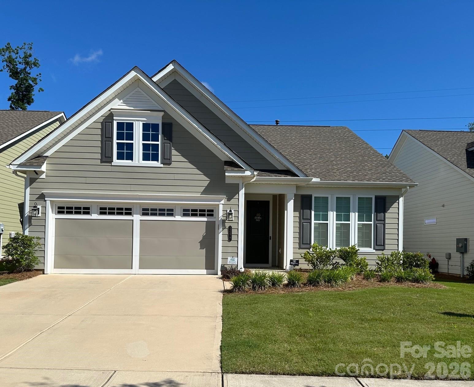 *Seller giving $5000 towards closing costs or rate buy down or 1 year paid HOA fees.  Also ask how to get a free Home appraisal when financing. This Kolter built home in 2022 resides in the sought after Cresswind Community.  This Ashford floor plan comes 3 bedrooms & 3 full bathrooms and has the extra bonus room including 55 inch Smart TV upstairs for an In-law suite/man cave/ Entertainment room complete with private bathroom & walk in closet. The Kitchen has been upgraded with stone backsplash, DOUBLE gas oven, upgraded dishwasher, stainless steel farmers sink and Samsung 4 door Refrigerator with family hub, all outlets in kitchen have built in nightlights.  The dining room flows into family room with gorgeous acrylic glass chandelier with medallion on ceiling. The Family room comes with a Gas Fireplace with remote temperature and faux brick tile to the ceiling including a NEW 75' Smart TV. Master bedroom including 55 inch smart TV on first floor with Master bathroom includes glass inlay in shower and dual sinks. Laundry room comes with Samsung Washer/dryer.  The whole house has plantation shutters, security system with glass break and RING cameras. A large over sized Fenced in back yard (Fence has solar lights) with no neighbors behind you. Sit in your own 3 person jacuzzi with 220 volt wiring with shut off (If you do NOT want it will be removed)  while watching football on your outdoor TV included. The large extended patio for your entertainment with friends & family.  HOA fees includes lawn maintenance, basic cable & internet, alarm security & more.  The 17,000 sq ft Club house has indoor pool, Fitness Center, Demonstration Kitchen, Billiards Room, Outdoor resort pool with cabanas, pickleball courts, bocce ball courts and tennis courts and more.  Walk or golf cart to new Publix shopping center, restaurants, Medical & hospital. Close  to downtown Charlotte and airports.