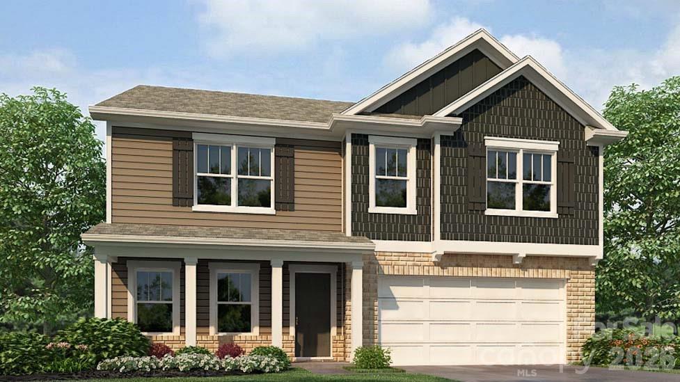 The Hanover is a spacious two-story home offered at The Falls at Newton in Newton, North Carolina. The home features four bedrooms, two and a half bathrooms, plus a flex space and loft as well as two-car garage.

The open concept layer connects the home beautifully, where the inviting foyer greats you upon entering the home and opens you to the large flex space that could make the perfect home office or den. You are then welcomed into the heart of the home, where the open kitchen, dining and large family room meet to create a relaxing atmosphere. The kitchen’s stainless steel appliances, ample cabinet space, large pantry and a center island make it perfect for cooking and entertaining. 

Upstairs you will discover a large primary suite with a walk-in closet and an en-suite bathroom with dual vanities. The additional three bedrooms provide privacy and comfort and share access to a secondary bathroom. A loft space on the second floor can be used as a media room, home office, or playroom. Additional features include a laundry room, ample storage closets, and large windows for natural light.

With its thoughtful design, spacious layout, and modern conveniences, the Hanover is the perfect place to call home.