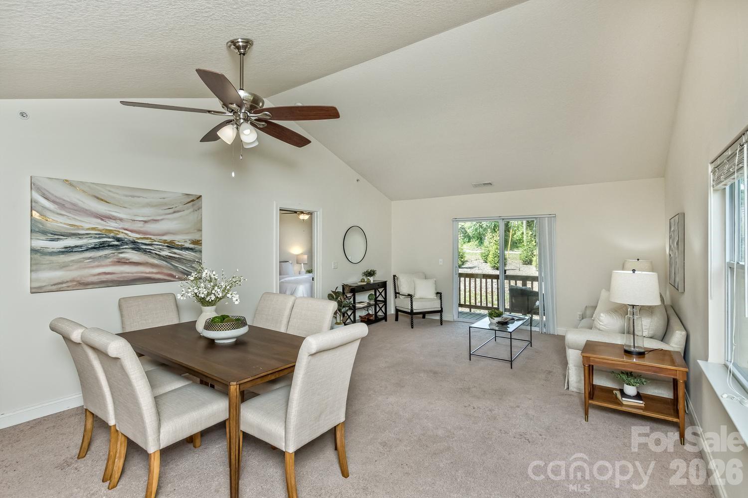 Situated in the serene foothills of Western North Carolina, this 3bed/2bath condo offers the perfect blend of comfort and mountain-area living. Walk-up the stairs to discover a bright, move-in ready living space that feels like a true retreat from the everyday.

Every room has been freshly painted, giving the home a clean, crisp feel that's ready for your personal touch the moment you walk in. The open living area welcomes you with natural light and a sense of privacy that only a second-floor setting can provide. Step out onto your balcony and soak in the fresh mountain air — the perfect spot for morning coffee or winding down at sunset.

Three well-proportioned bedrooms offer flexibility for a home office, guest room, or growing household, while two full bathrooms ensure comfort and convenience for residents and visitors alike.

Located in Fletcher — one of Asheville's most sought-after neighboring communities — you're just minutes from shopping, dining, and healthcare, with easy access to I-26 for a quick commute to downtown Asheville or Hendersonville.
