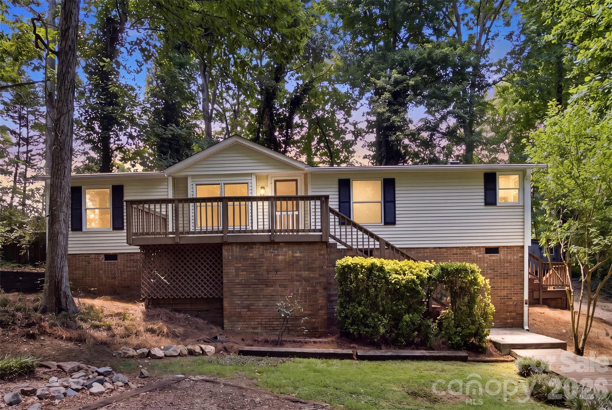COUNTRY LIVING LIFESTYLE in the quiet neighborhood of Carmel Woods on .46 AC. Outstanding opportunity for this immaculate 3 BR, 2 BA, 1236 SQ ft Open Floor Plan Home. Enjoy the peaceful setting off your big back covered porch, freshly neutral paint, vinyl flooring all throughout, nice size family room with fireplace, kitchen with white cabinets, tile countertops, new appliances and SS refrigerator, laundry room, dining area. Great size master and spacious bath with sep shower/ tub, new vanity. NO HOA Dues. You better grab this home today. 

HVAC 2026
Declaration of Intent to Affix the manufactured home to RealProperty already completed.
County Taxes only.