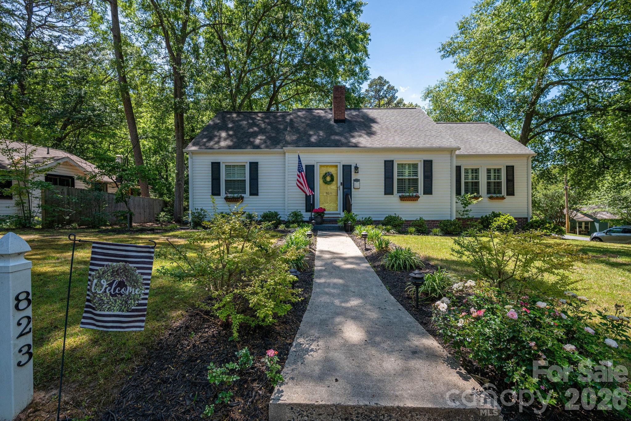 Downtown Lincolnton Living on popular N. Laurel Street!  Charming cottage-style home perfectly positioned in the heart of downtown Lincolnton. Located on desirable N. Laurel Street, this property offers a lifestyle as inviting as the home itself—enjoy winter sledding on the hill or relaxed golf cart rides on warm summer evenings. Just around the corner, you can access the Rail Trail for walking, running, or biking, making it easy to enjoy all that downtown has to offer. Inside, this home is filled with character and timeless appeal. Hardwood floors flow throughout the main living areas, kitchen and bedrooms, while ceramic tile enhances the bathrooms. Offering three bedrooms and two full baths, the layout is both functional and flexible. The primary suite features sliding doors that open to a private sitting area—perfect for morning coffee or peaceful evenings under the stars.  Plantation shutters throughout add charm and architectural detail. A bonus/flex room provides versatility and could serve as a sitting room, dining space, office, or craft room to fit your needs.  Situated on a corner lot, the exterior offers a two-car carport with attached storage room, a backyard gazebo, and ample space to add a garage or additional building if desired. This home blends downtown convenience, character, and outdoor enjoyment in one special package.  There is an additional lot behind the property that is available for purchase.  Seller prefers a late August Closing.  Don’t Wait—opportunities like this in Downtown Lincolnton don’t last long!