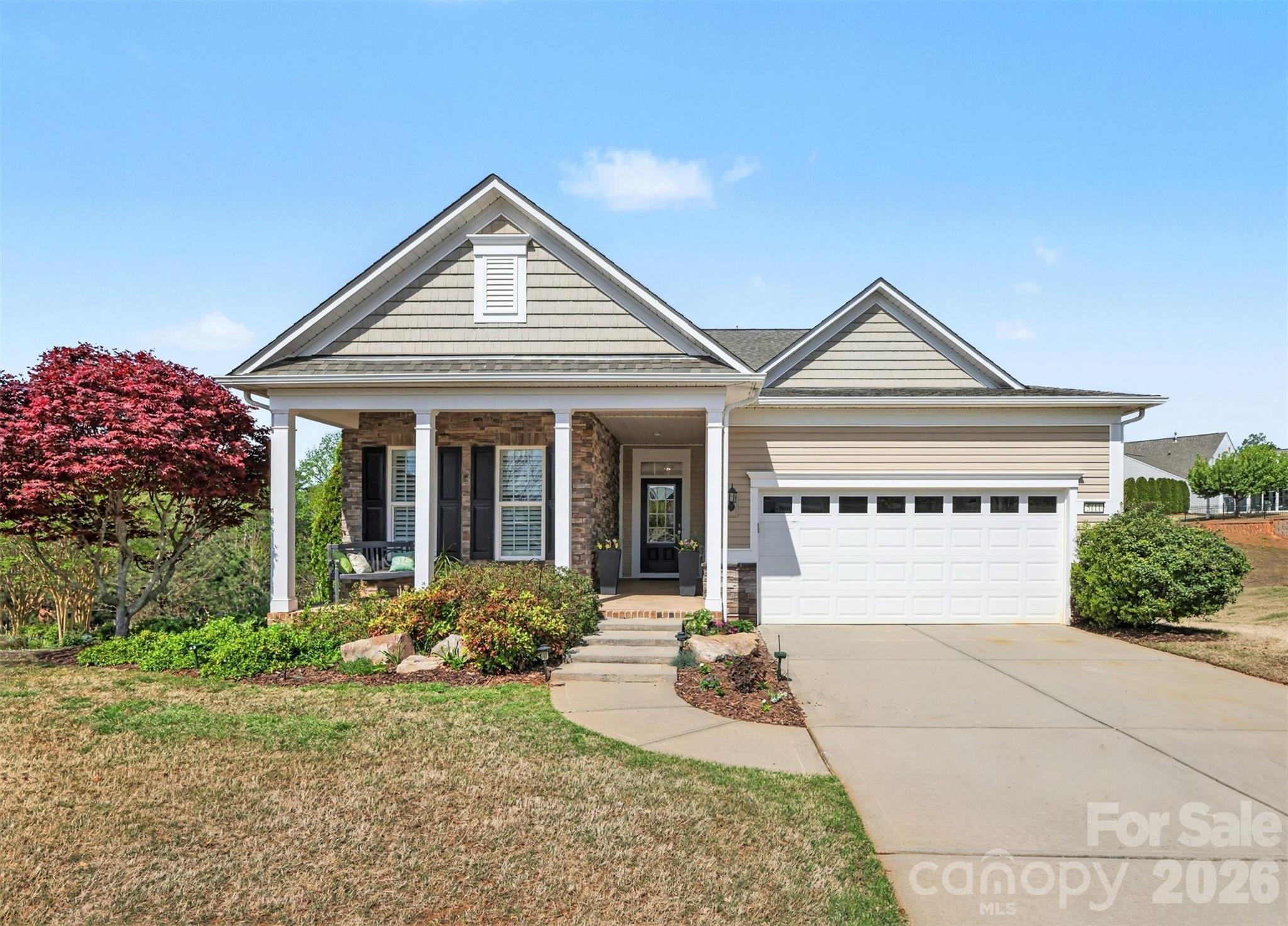 Don't miss the Matterport vidoe of this beautifully appointed walk-out basement home, located on a lightly wooded lot on a cul-de-sac in Del Webb's premier age-restricted community of Sun City Carolina Lakes. Step inside to an inviting open floor plan filled with natural light, highlighted by REAL OAK floors and classic crown molding that add warmth and sophistication. At the heart of the home, the well-equipped kitchen features modern appliances, ample cabinetry, walk-in pantry, an enlarged island—ideal for meal prep, casual dining, and ease of entertainment. The main-level primary suite offers comfort and privacy, complete with a generous closet and en-suite bath. Additional space on this level provides an office/den, guest area, and laundry room. Enjoy grilling on the deck or watching your favorite sport in the screened-in porch w/outdoor TV. The walk-out lower level expands your living space, perfect for a guest suite, family room, recreation area, or fitness space, and offers direct access to the outdoors. 
A spacious three-car garage adds convenience and plenty of space for storage, hobbies, and your golf cart. 
As part of this welcoming community, residents enjoy amenities such as pools, tennis courts, softball, bocce and pickleball, fishing, walking trails, clubhouses, engaging social activities, and a dog park for your special canine. Conveniently located near shopping, dining, and everyday essentials, this home and community offer the ideal balance of tranquility and accessibility. Experience a lifestyle of comfort, quality, and connection in this exceptional home.
