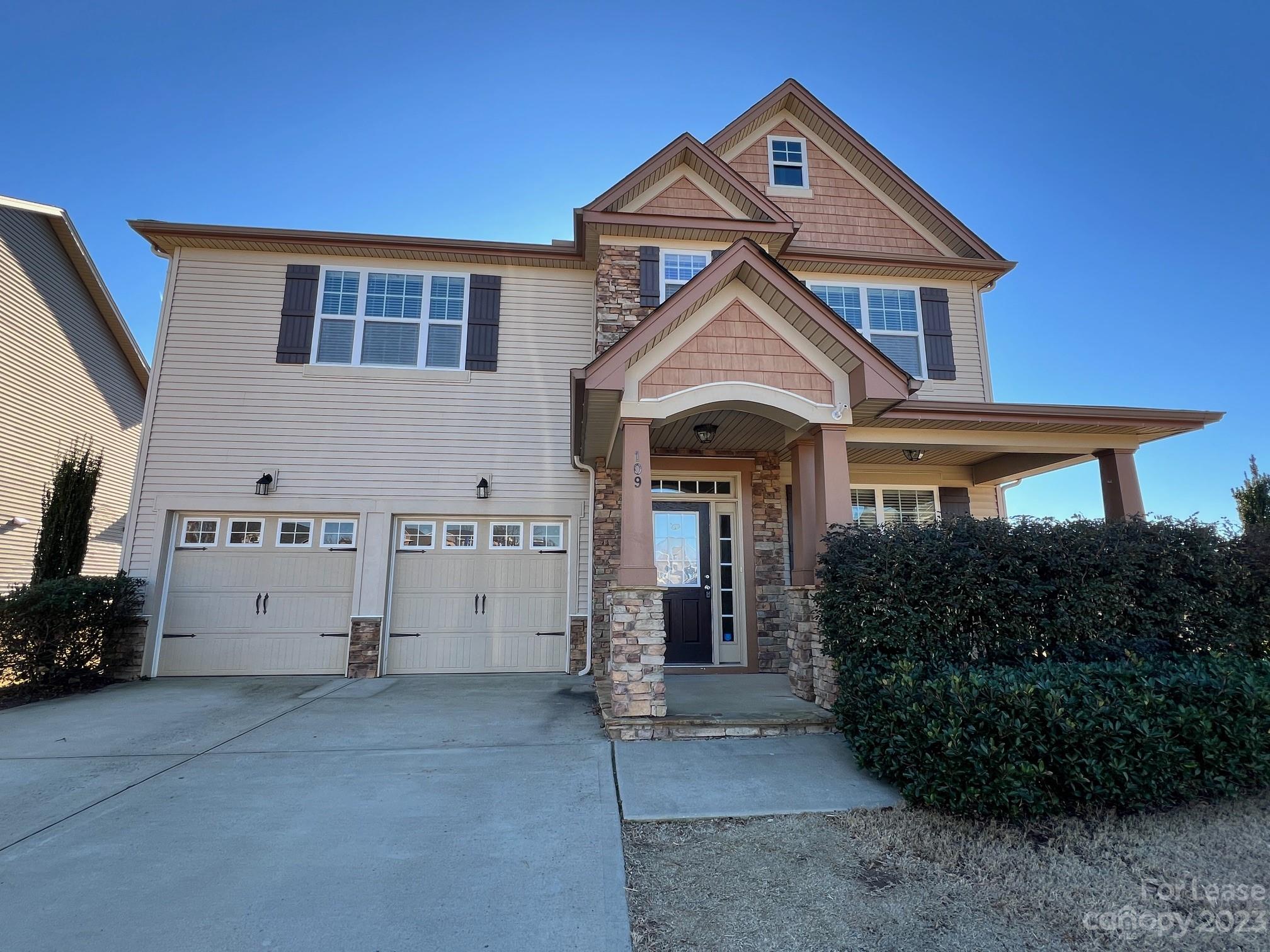 2-story home in the popular Waterlynn community in Mooresville! This floor plan has just under 3,000 square feet which includes the main level with hardwoods, large Great Room with gas log fireplace, Formal Dining, Kitchen with granite, eating bar and Breakfast area and Sunroom. There is also a BEDROOM AND FULL BATH ON THE MAIN LEVEL! the upper level has a large Loft area great for a home Office space, Laundry Room with Washer/Dryer included, 2 Bedrooms that share the 3rd Full Bathroom, and a spacious Primary Suite with garden tub, walk-in closets, shower and dual sink vanity. Front Covered Porch and Rear Patio to enjoy! This home is on a corner lot across the street from a community playground, and is a short distance to the community pool! The Waterlynn neighborhood is convenient to I-77, restaurants, shopping and Lowe's Corporate. Tenant is responsible for all utilities and lawn maintenance. No Smoking and 2 Pets are conditional with a non-refundable pet fee. AVAILABLE NOW!