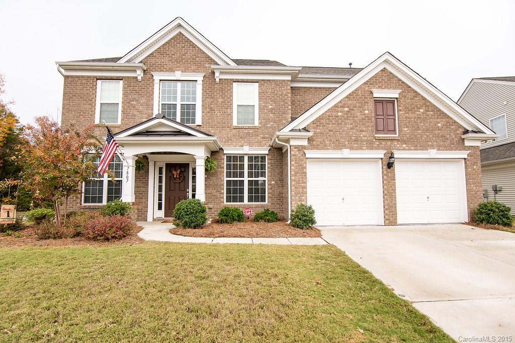 Upgrades!! Corner lot (one of the largest lots in neighborhood) with flat backyard and fenced in. Dark hardwoods on main, gourmet cabinets, granite counters (including master bath), gas fireplace, custom breakfast nook bench, iron spindles on stairs, four bedrooms AND office PLUS extra room for main for entertaining space, etc. This floorplan has it ALL. Master suite with vaulted ceilings. Come get it before it's gone! Short walking distance to amenities.