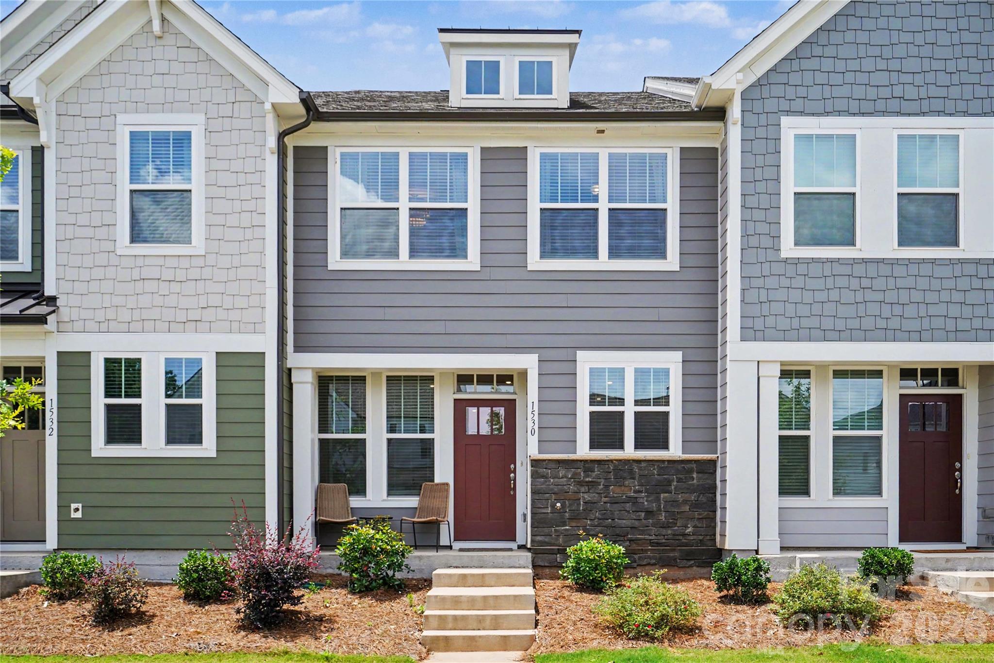 Welcome to Belmont! This immaculate townhome simply has it all. Recently built in 2023 with tons of upgrades, this home will surely impress. Entertain the whole neighborhood in your spacious kitchen, featuring gleaming white countertops, shaker cabinets, honeycomb tile backsplash, open shelves and gorgeous pendant lighting. The kitchen and dining space flow right into your cozy yet open living area, boasting can lights, a custom feature wall, and an upgraded ceiling fan. Upstairs you'll find the perfect layout, with three oversized bedrooms including a primary with ensuite that will certainly check all your boxes. Not only is this charmer conveninent to all major highways, but is ideally located within blocks of grocery, restaurants, shopping, and all that downtown Belmont has to offer. Schedule your tour today!